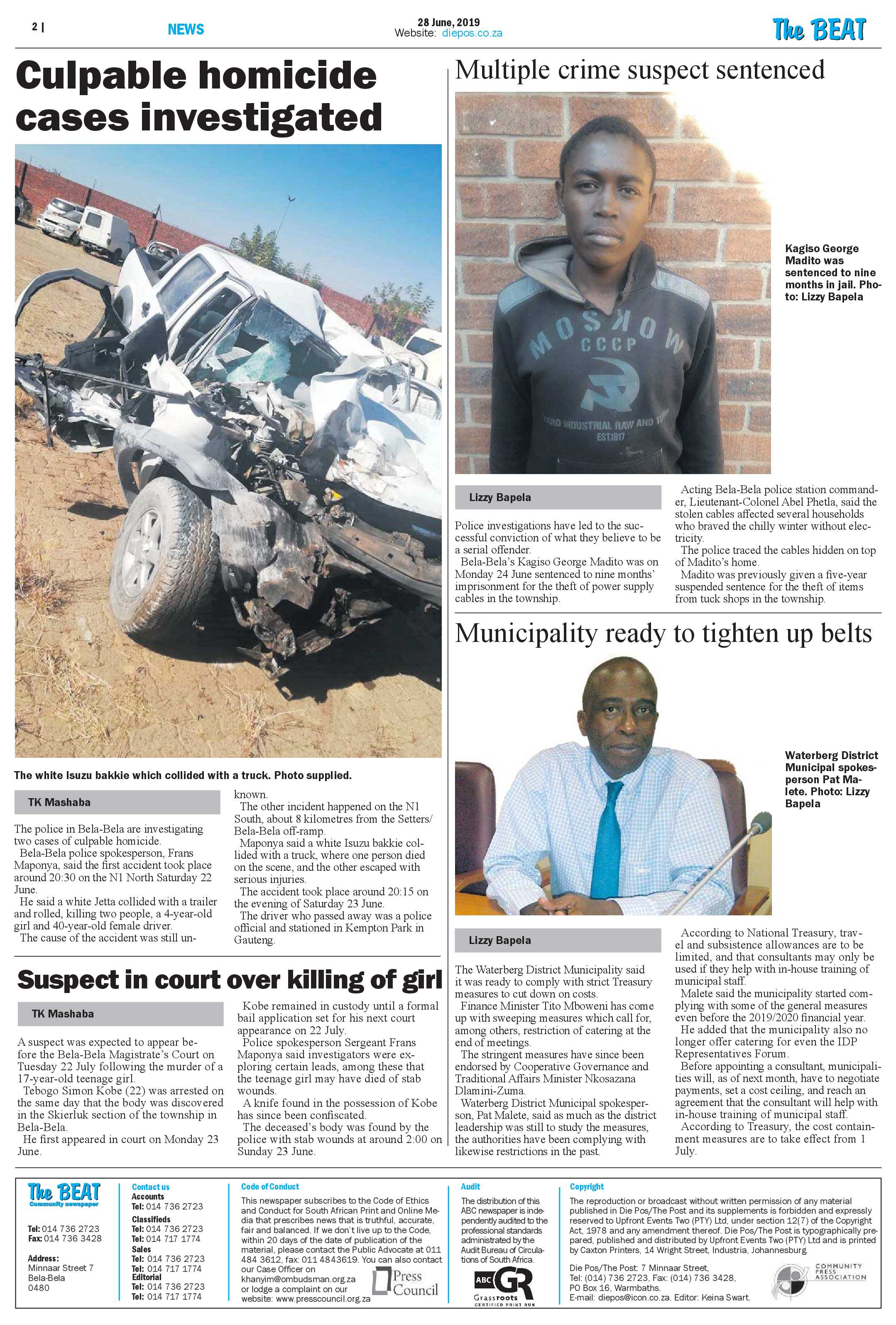 The Beat 28 June 2019 page 2