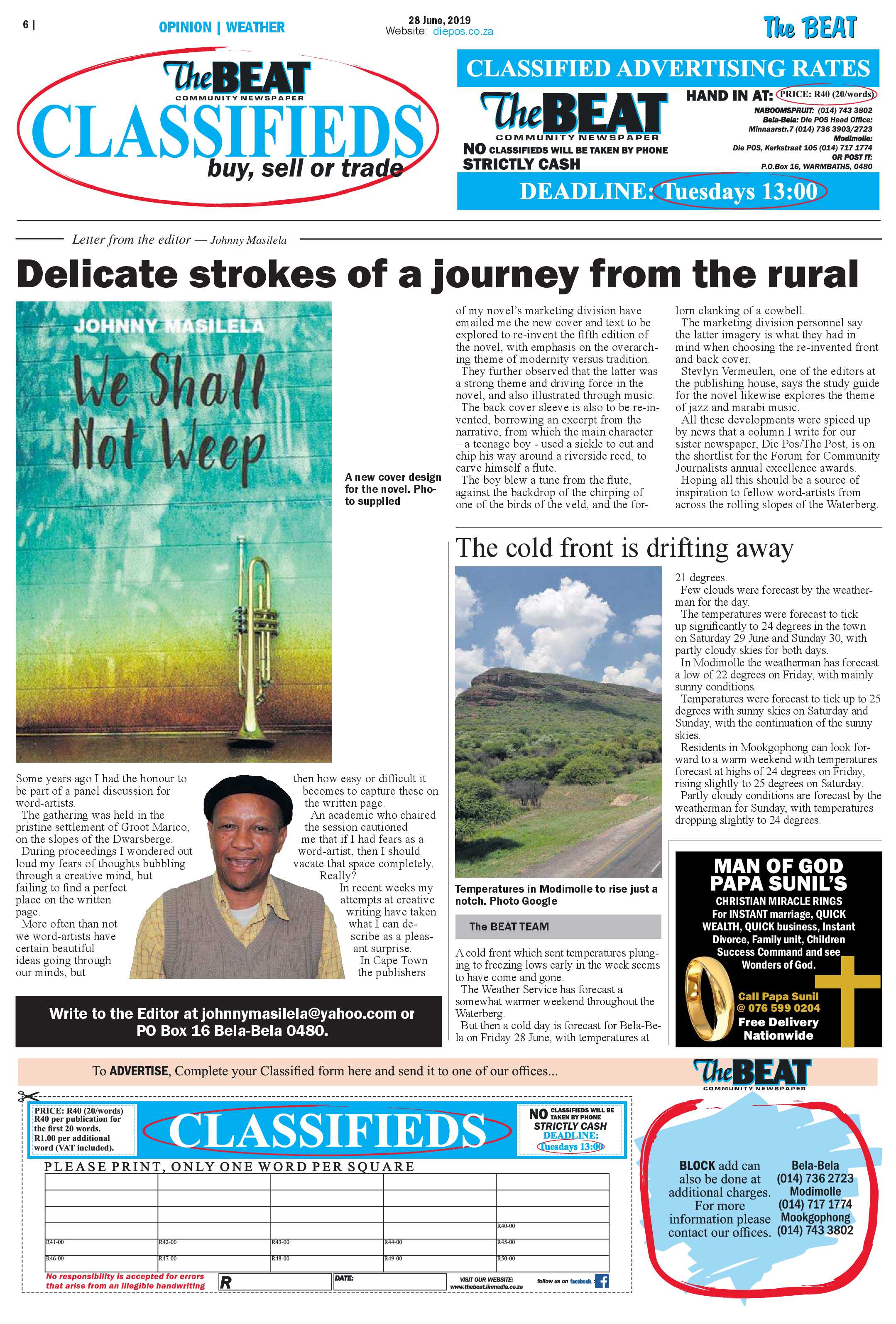 The Beat 28 June 2019 page 6