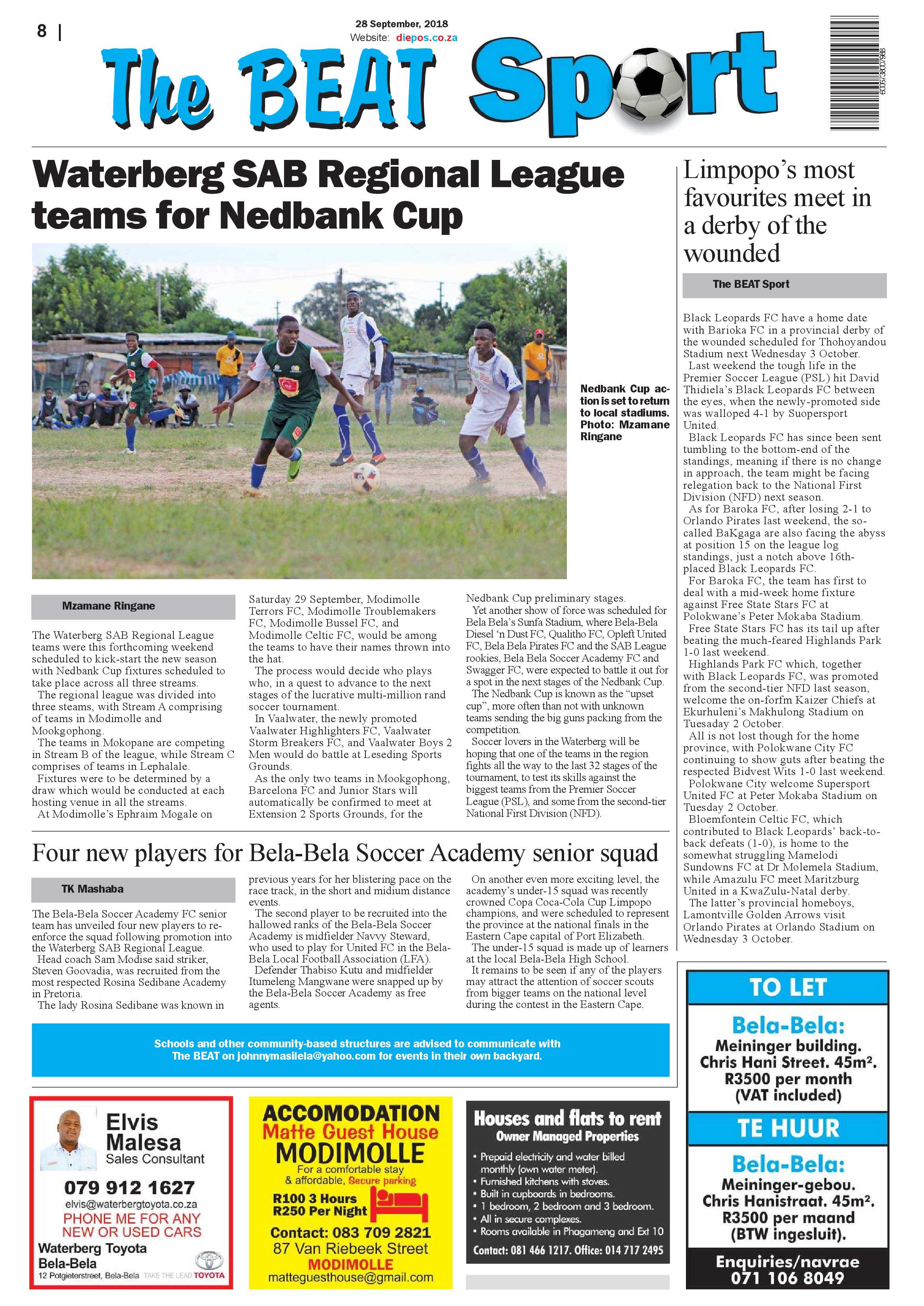 The Beat 28 September 2018 page 8