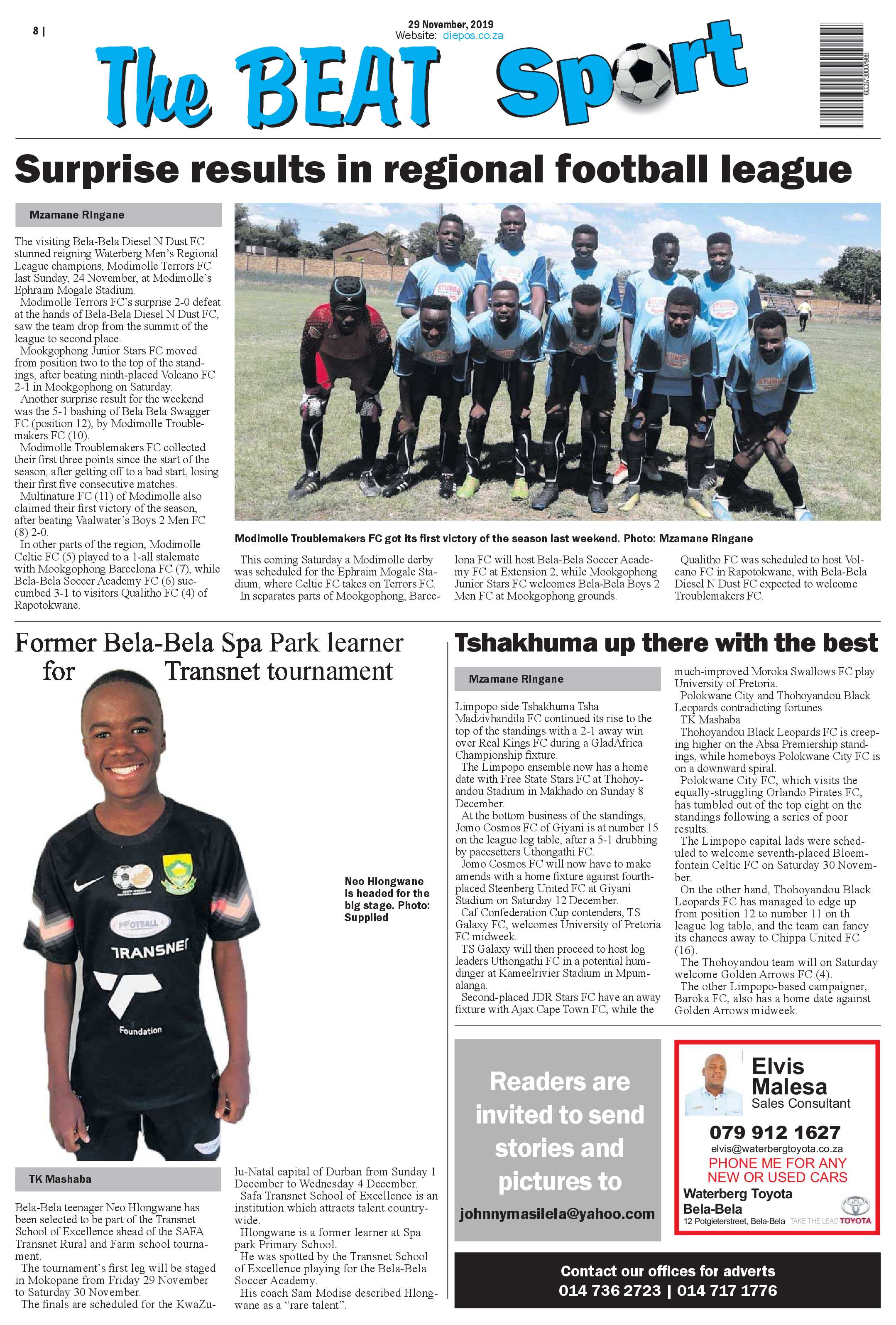 The Beat 29 November 2019 page 8