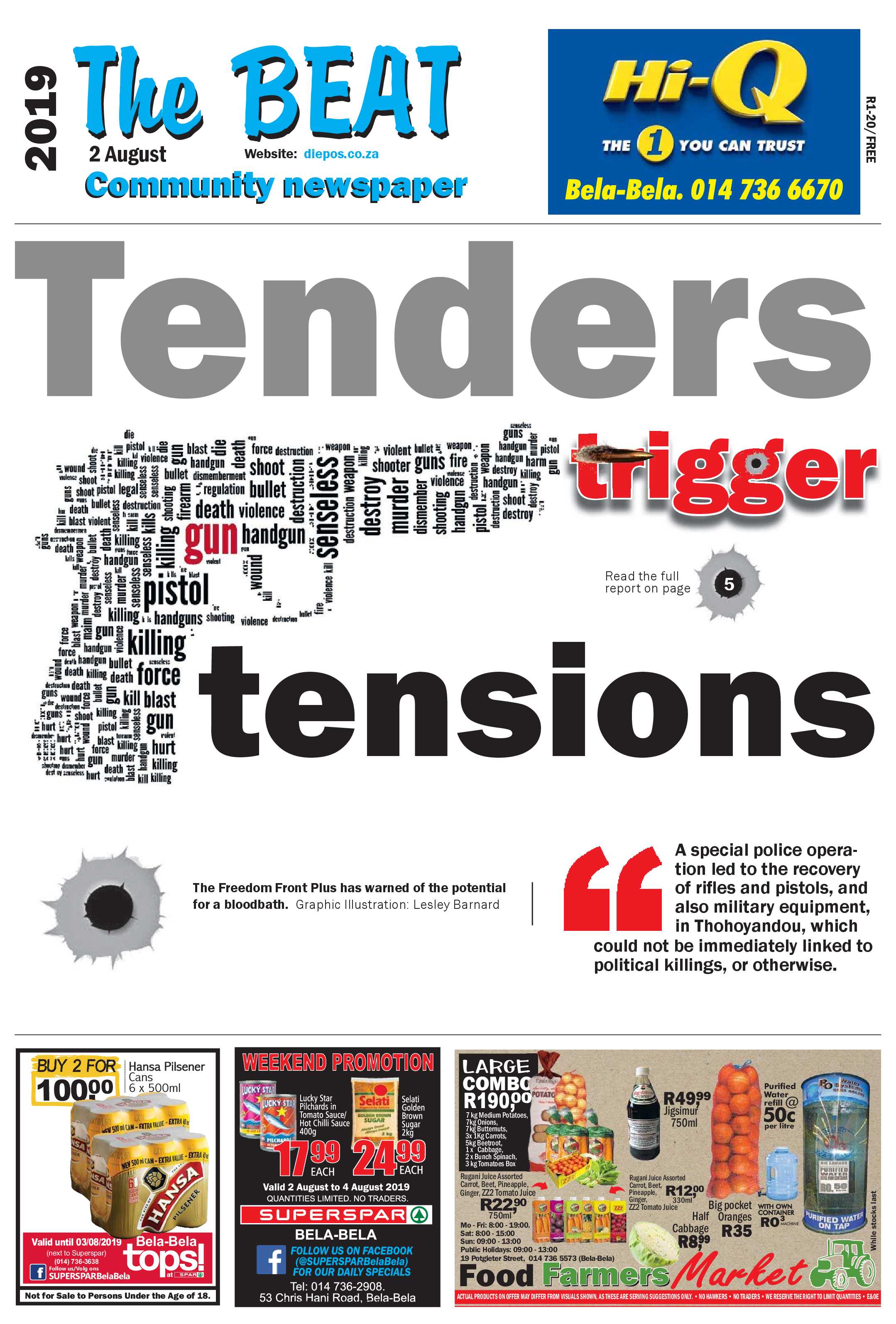 The Beat 2 August 2019 page 1