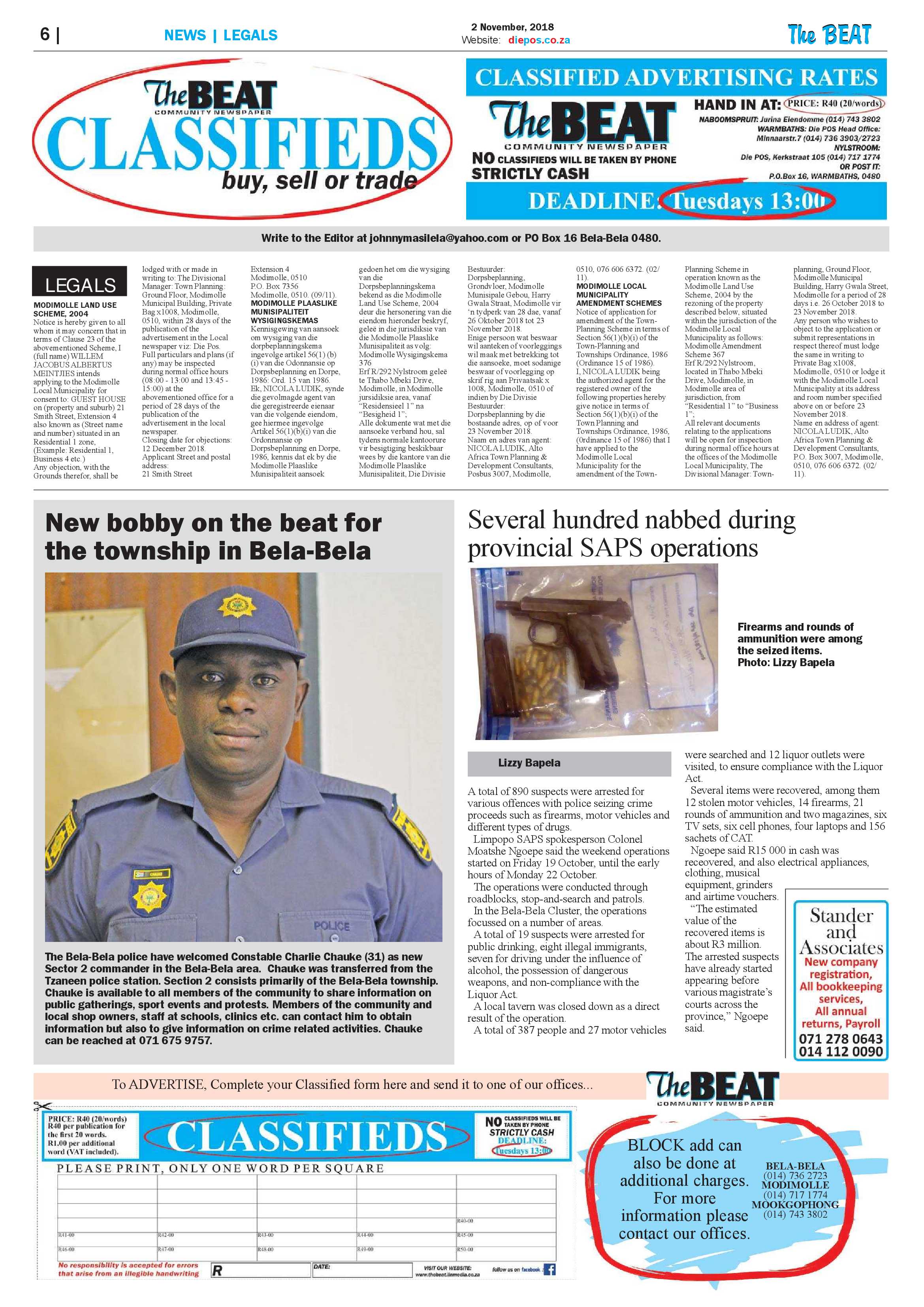 The Beat 2 November 2018 page 6