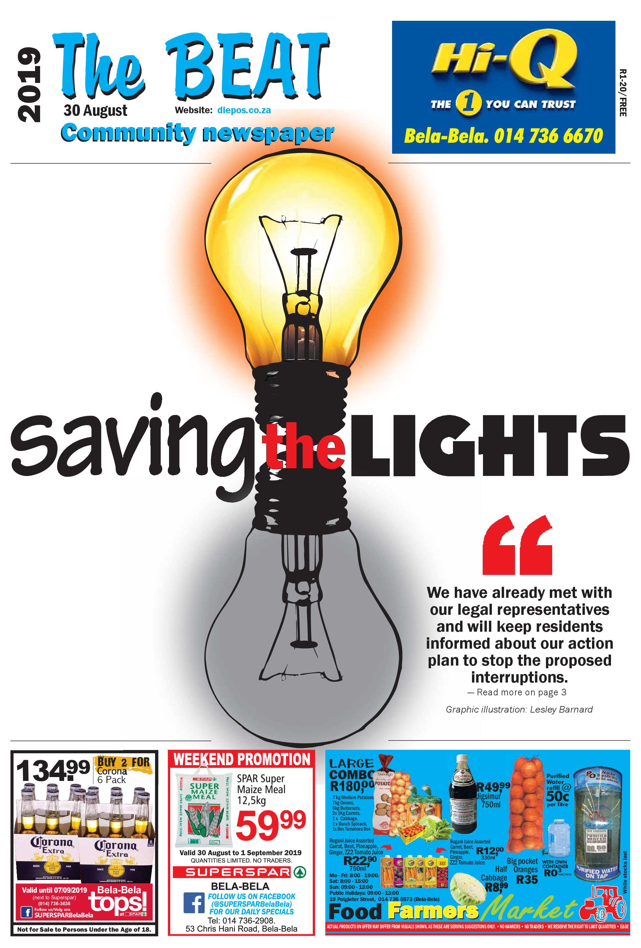 The Beat 30 August 2019 page 1