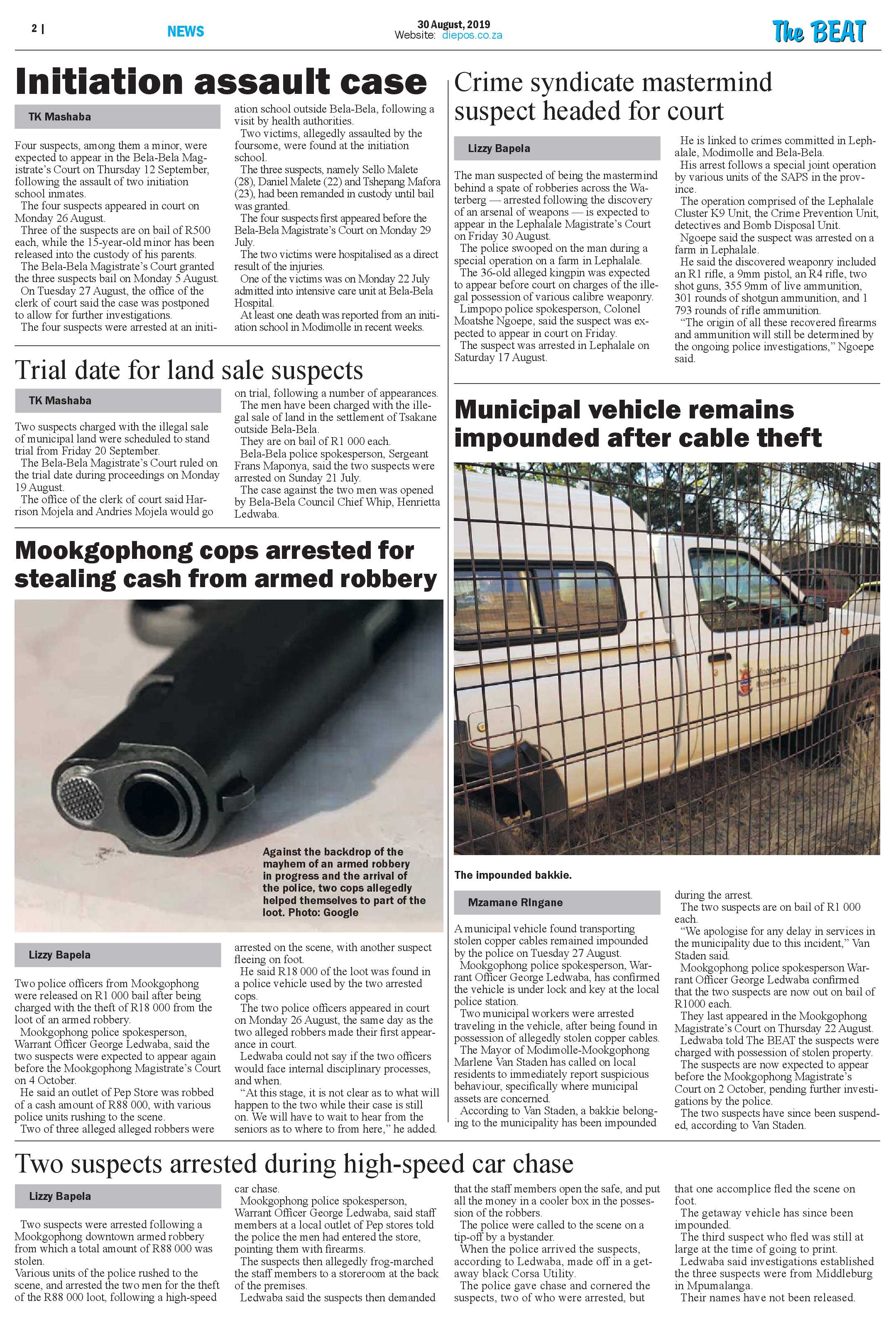 The Beat 30 August 2019 page 2