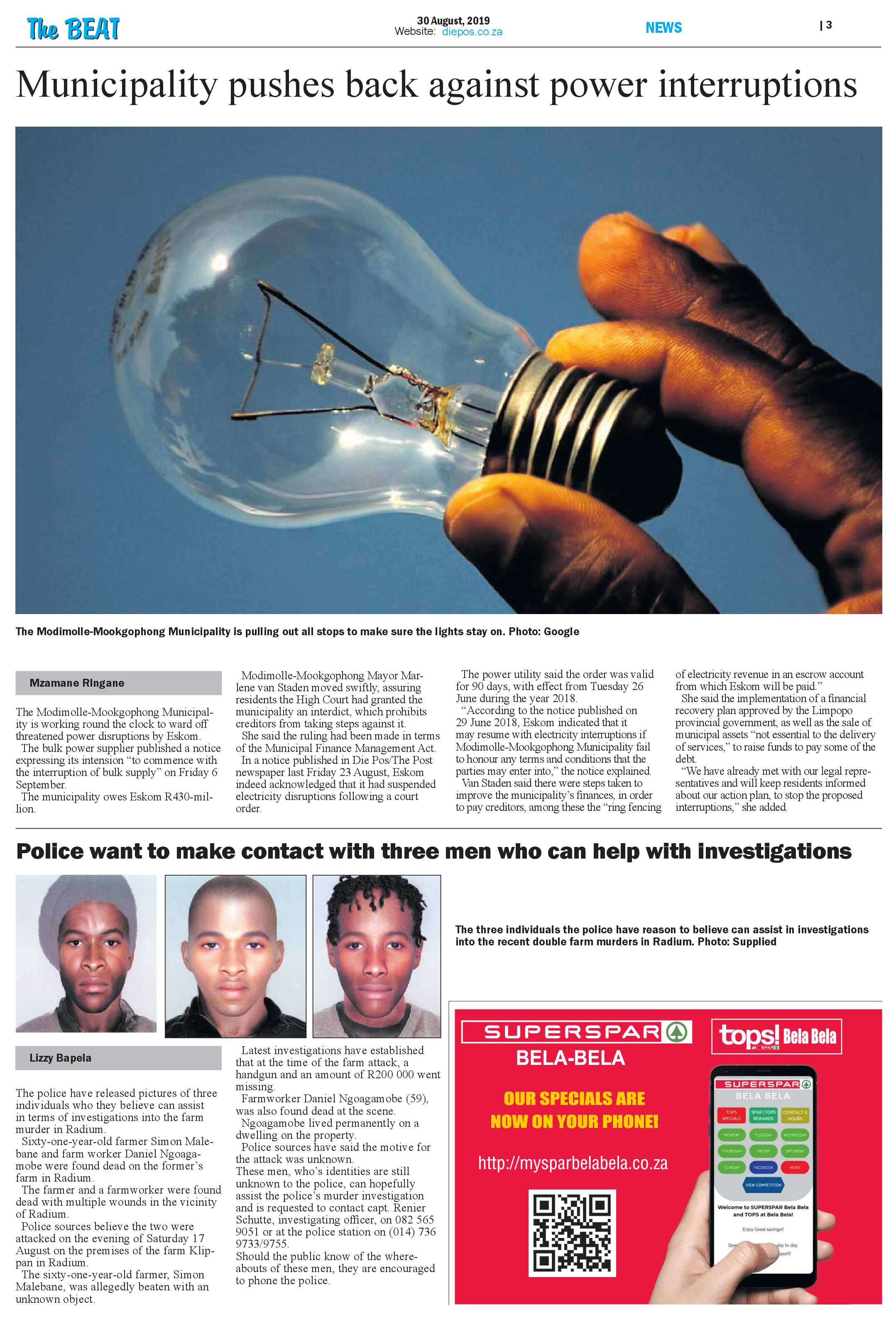 The Beat 30 August 2019 page 3