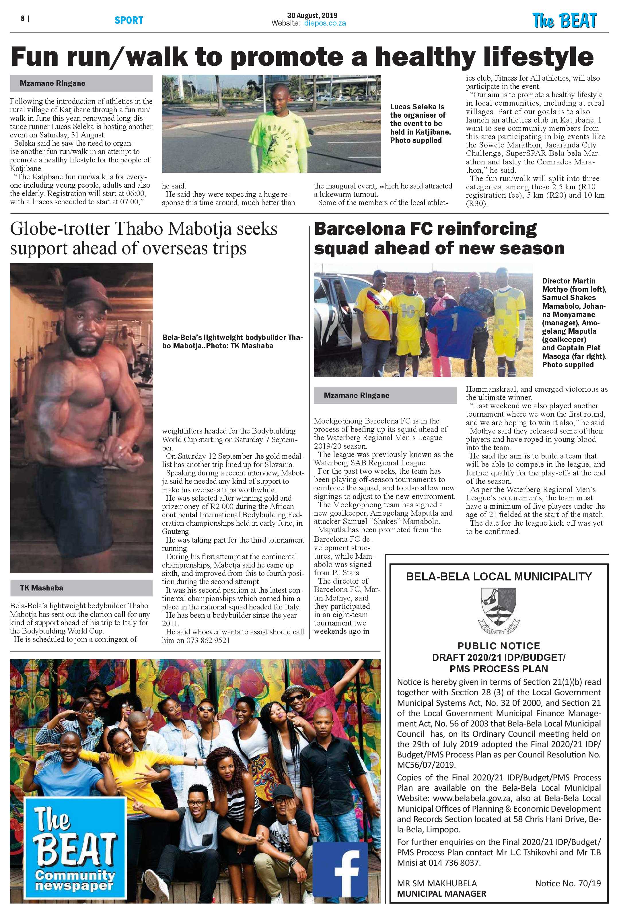 The Beat 30 August 2019 page 8