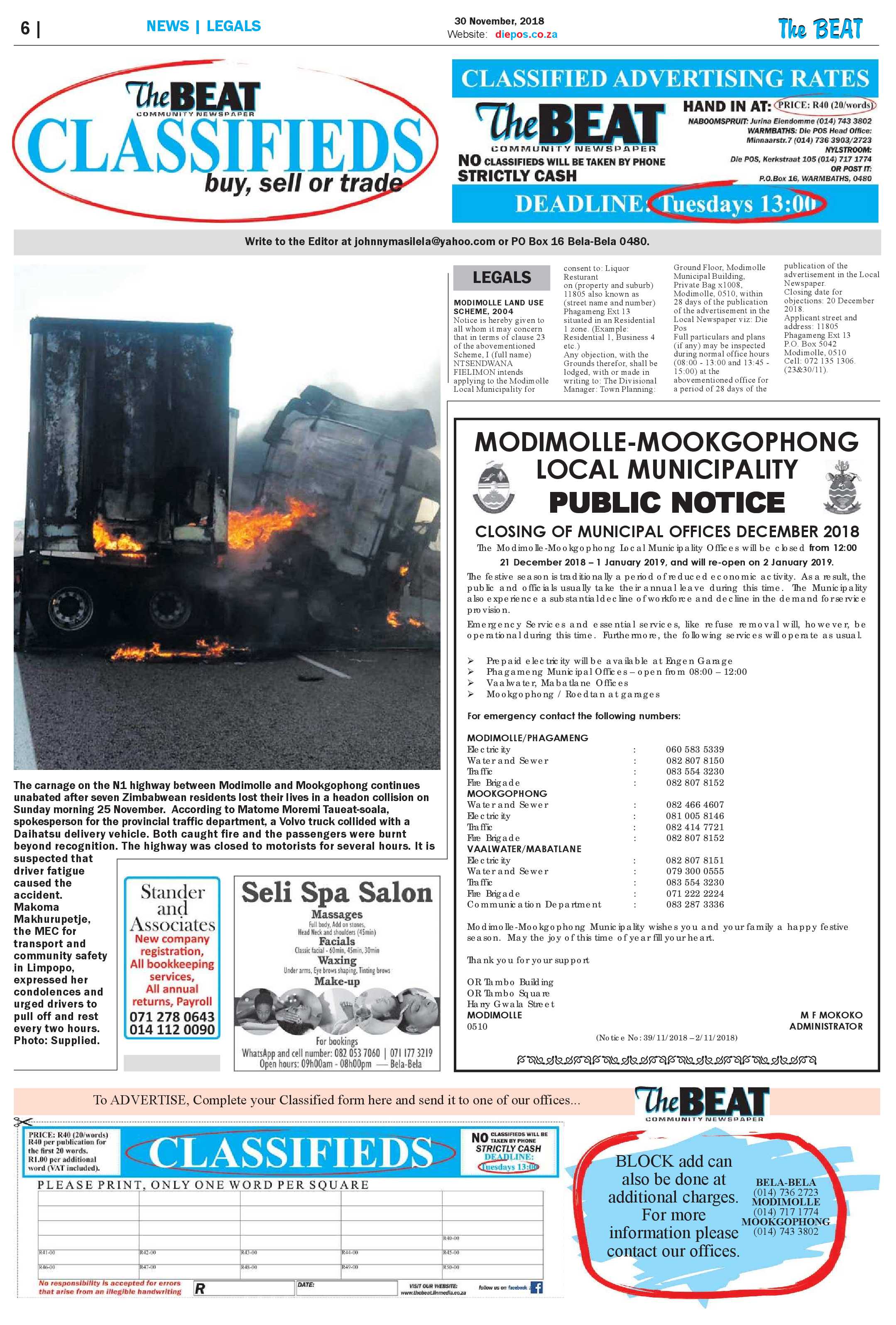 The Beat 30 November 2018 page 6