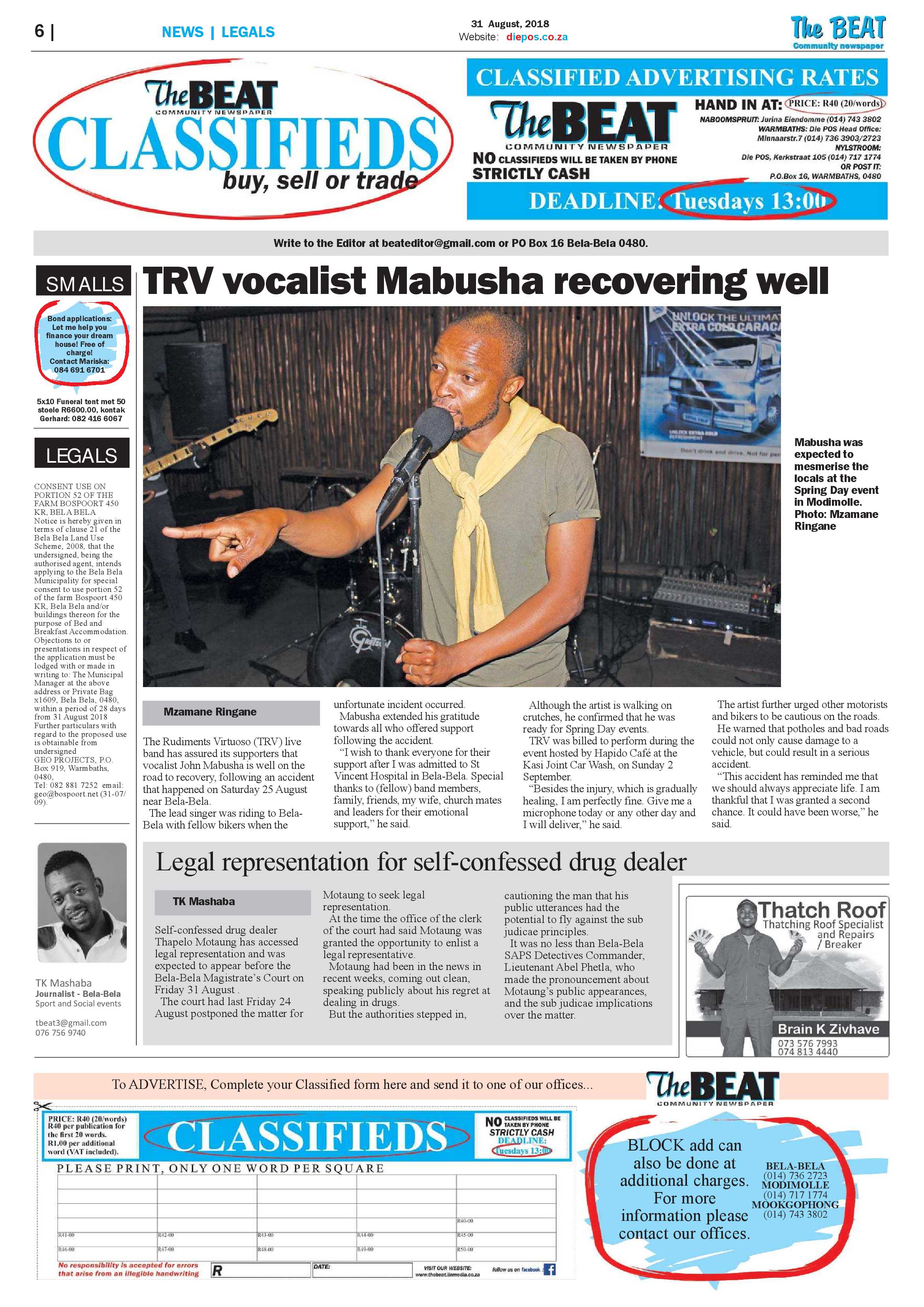 The Beat 31 August 2018 page 6