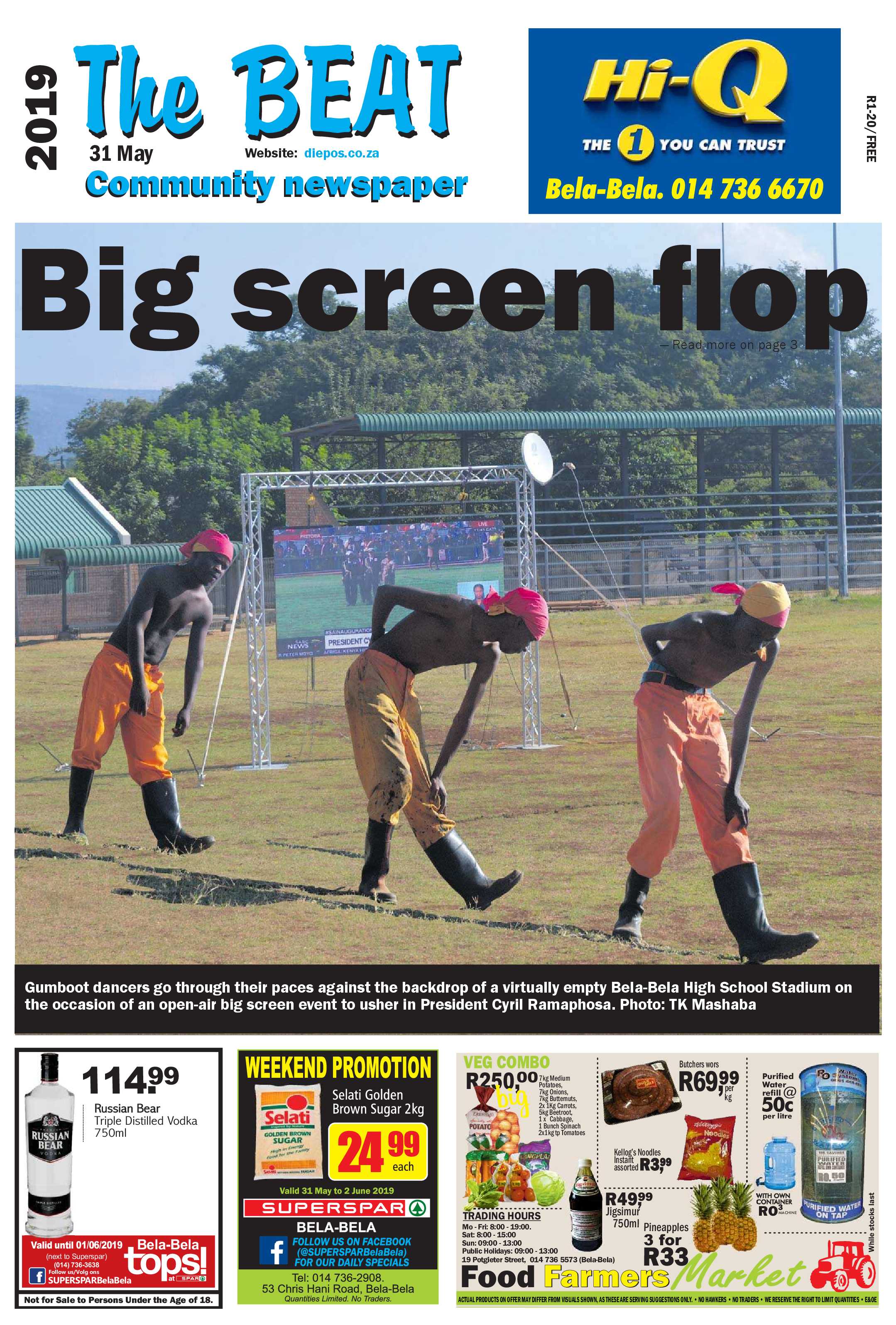 The Beat 31 May 2019 page 1