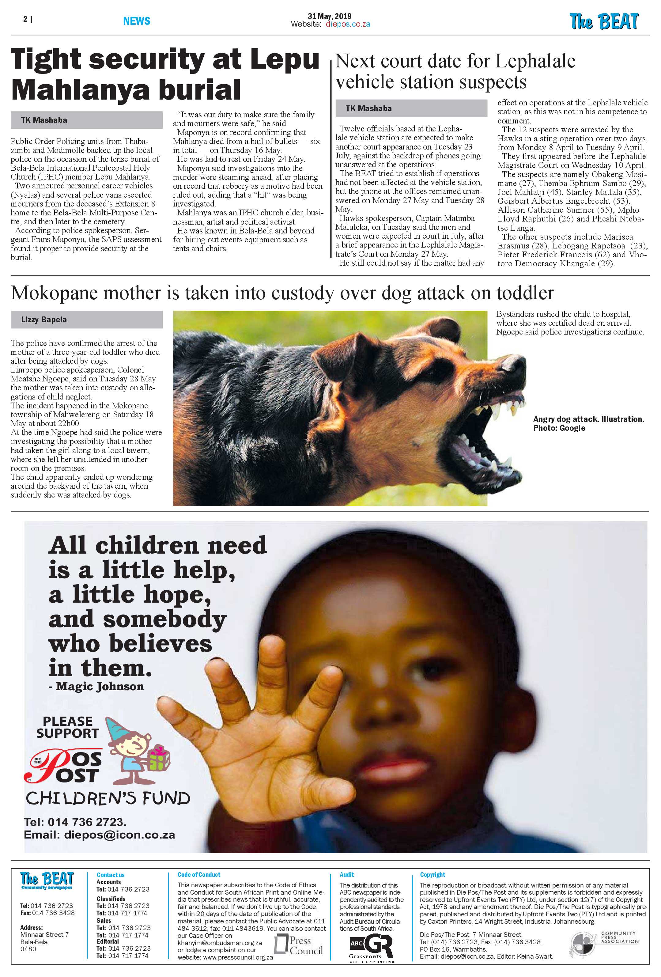 The Beat 31 May 2019 page 2