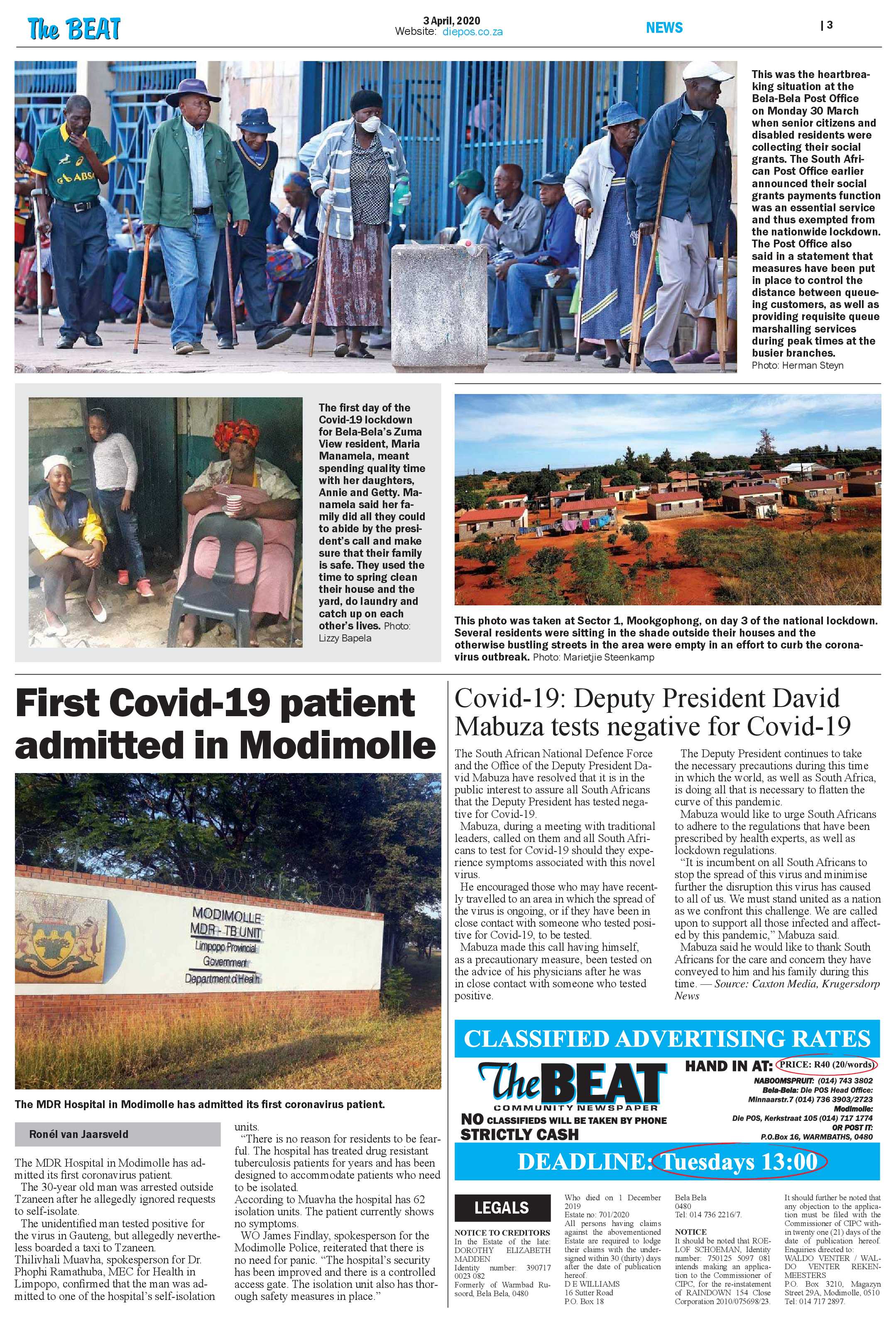 The Beat 3 April 2020 page 3