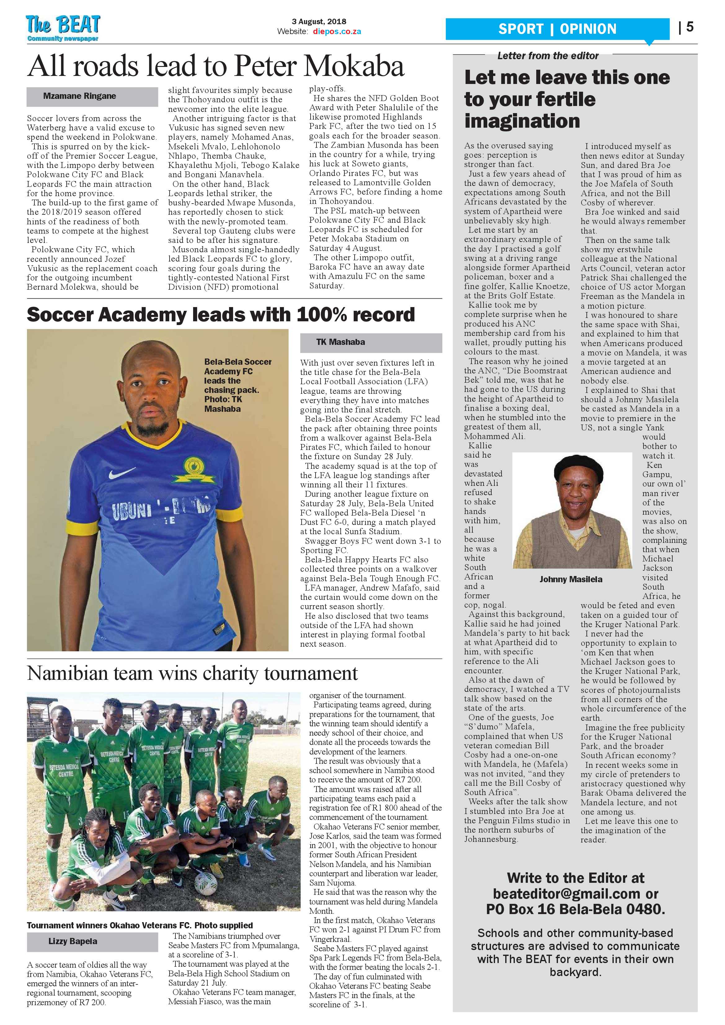 The Beat 3 August 2018 page 5