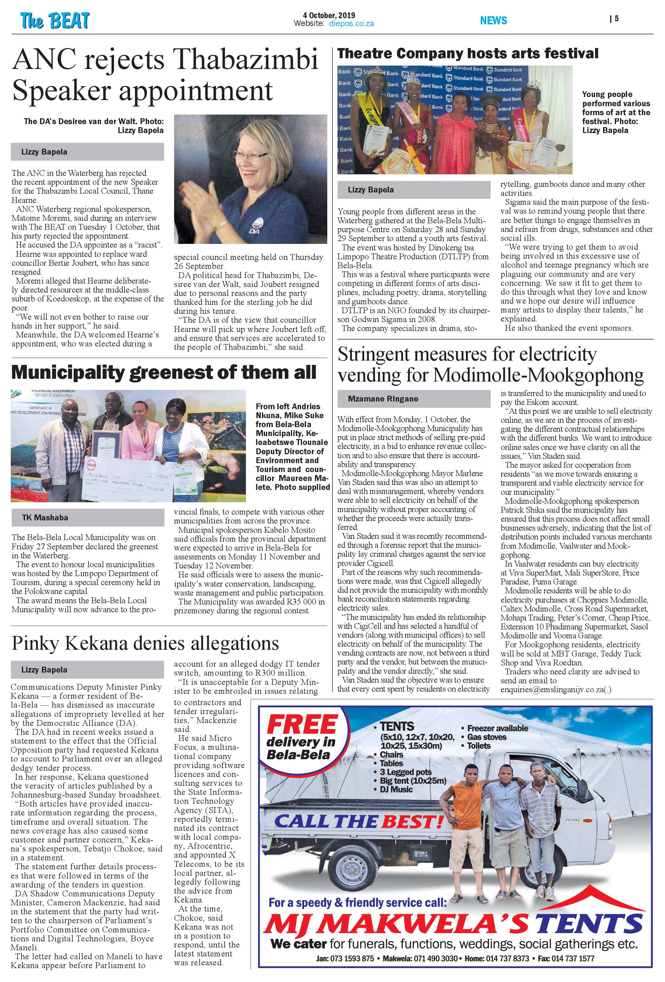 The Beat 4 October 2019 page 5