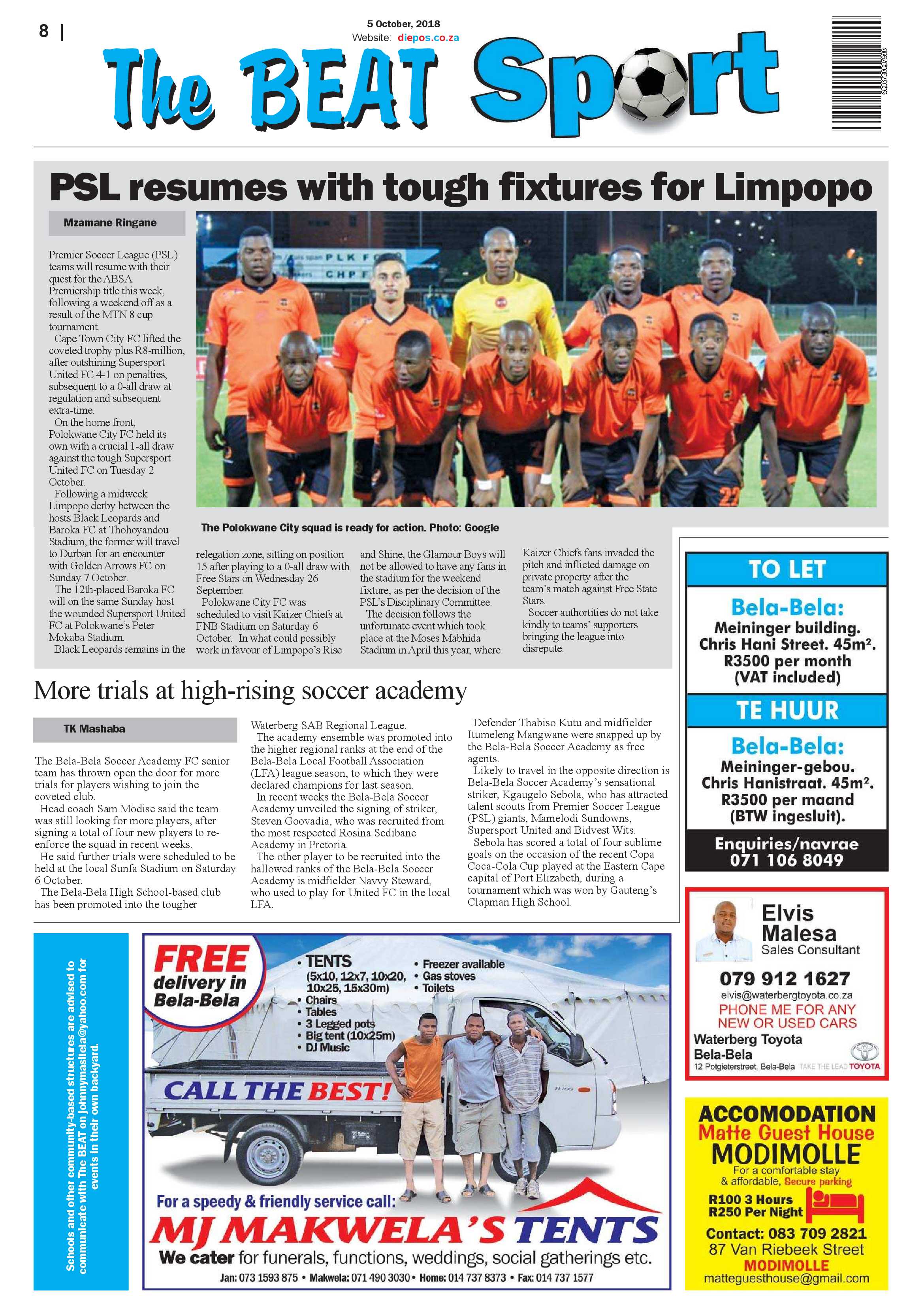 The Beat 5 October 2018 page 8