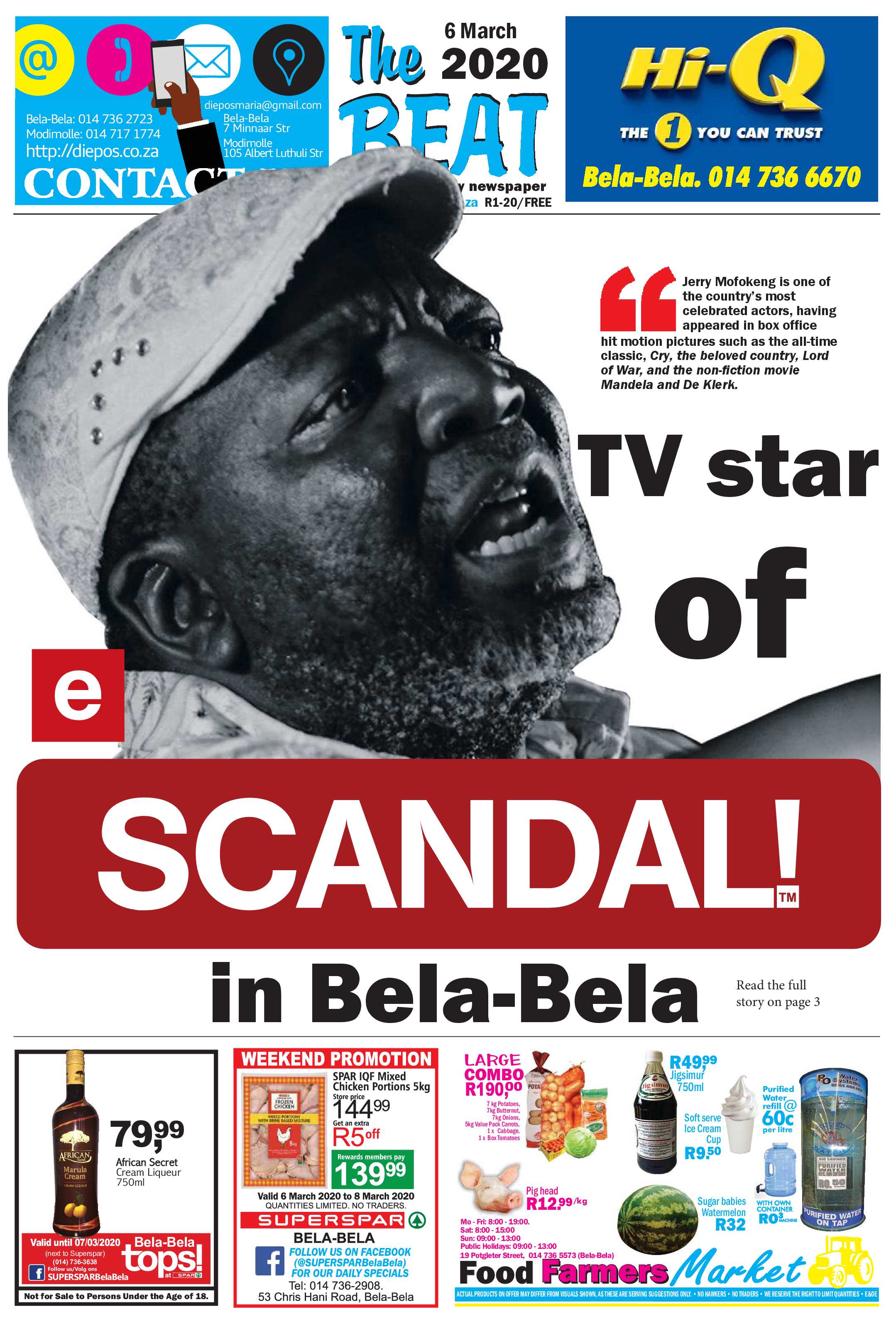 The Beat 6 March 2020 page 1