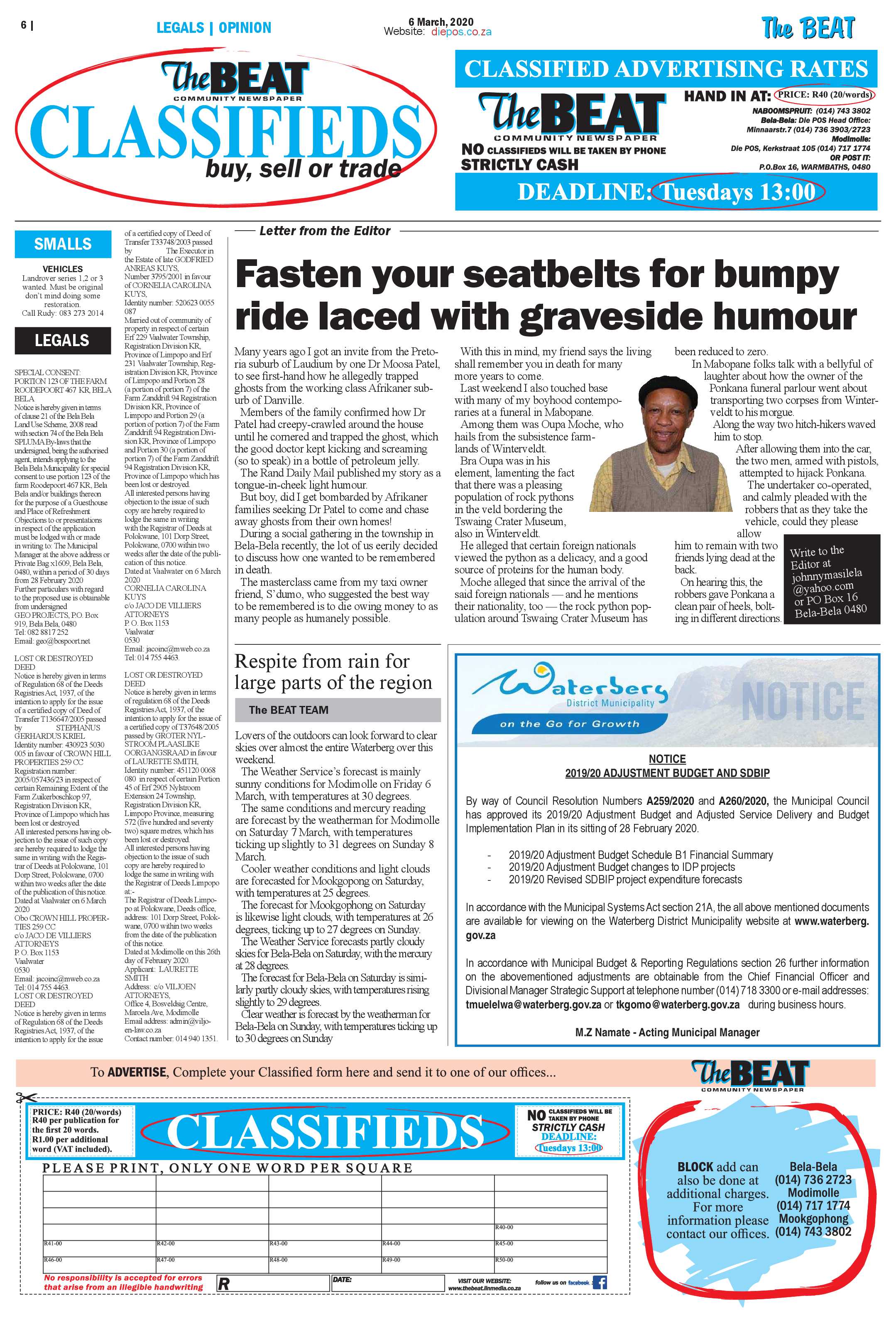 The Beat 6 March 2020 page 6