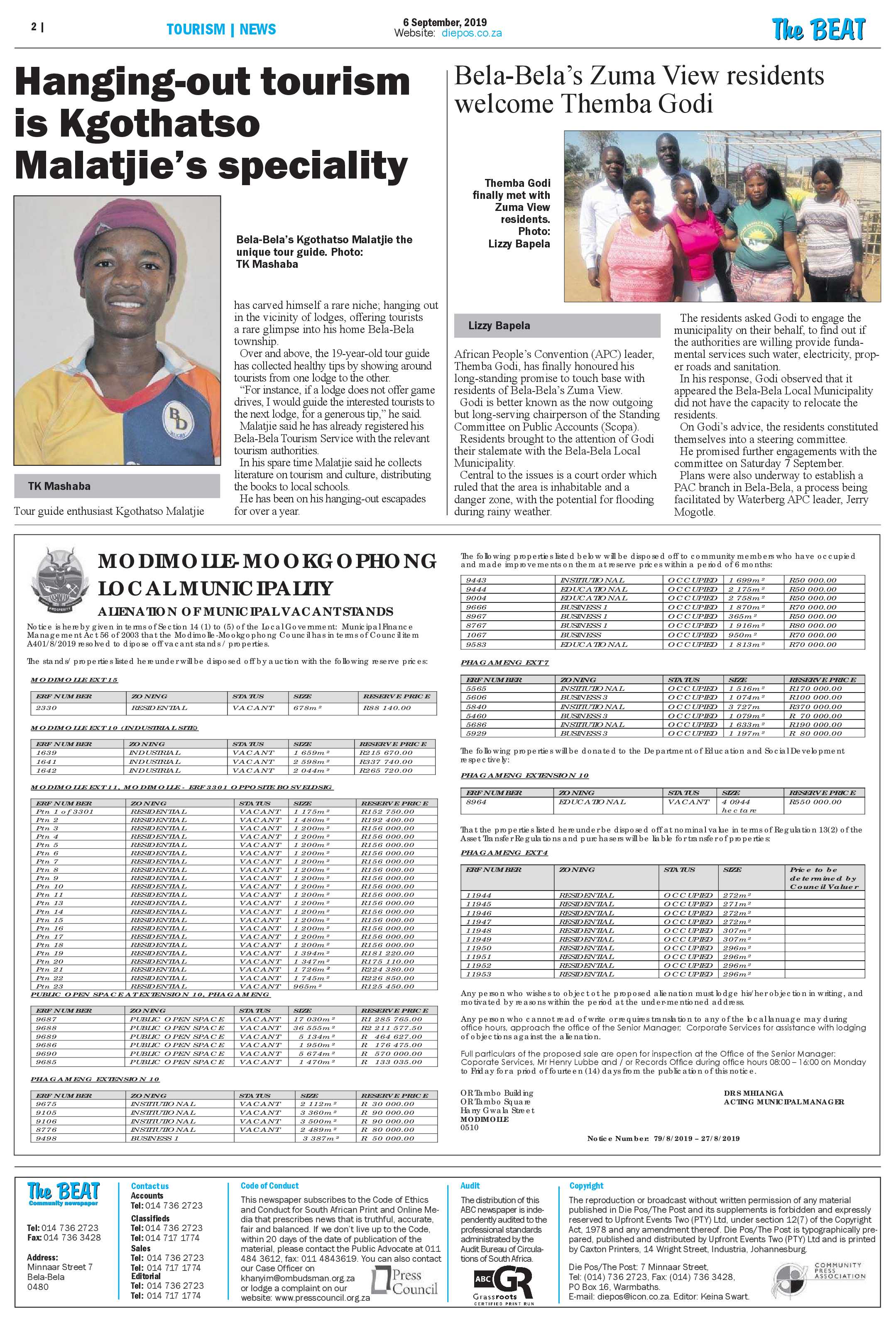 The Beat 6 September 2019 page 2