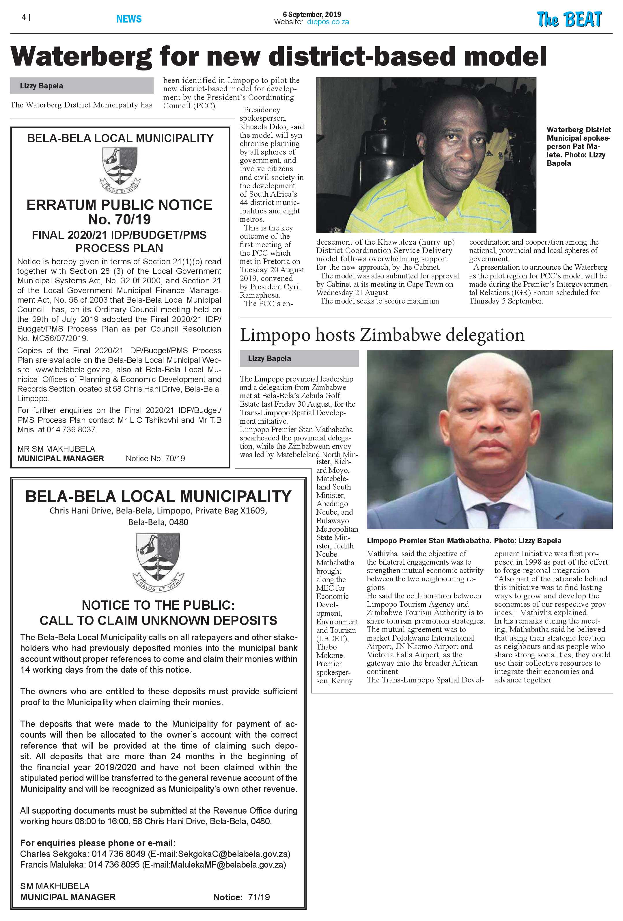 The Beat 6 September 2019 page 4