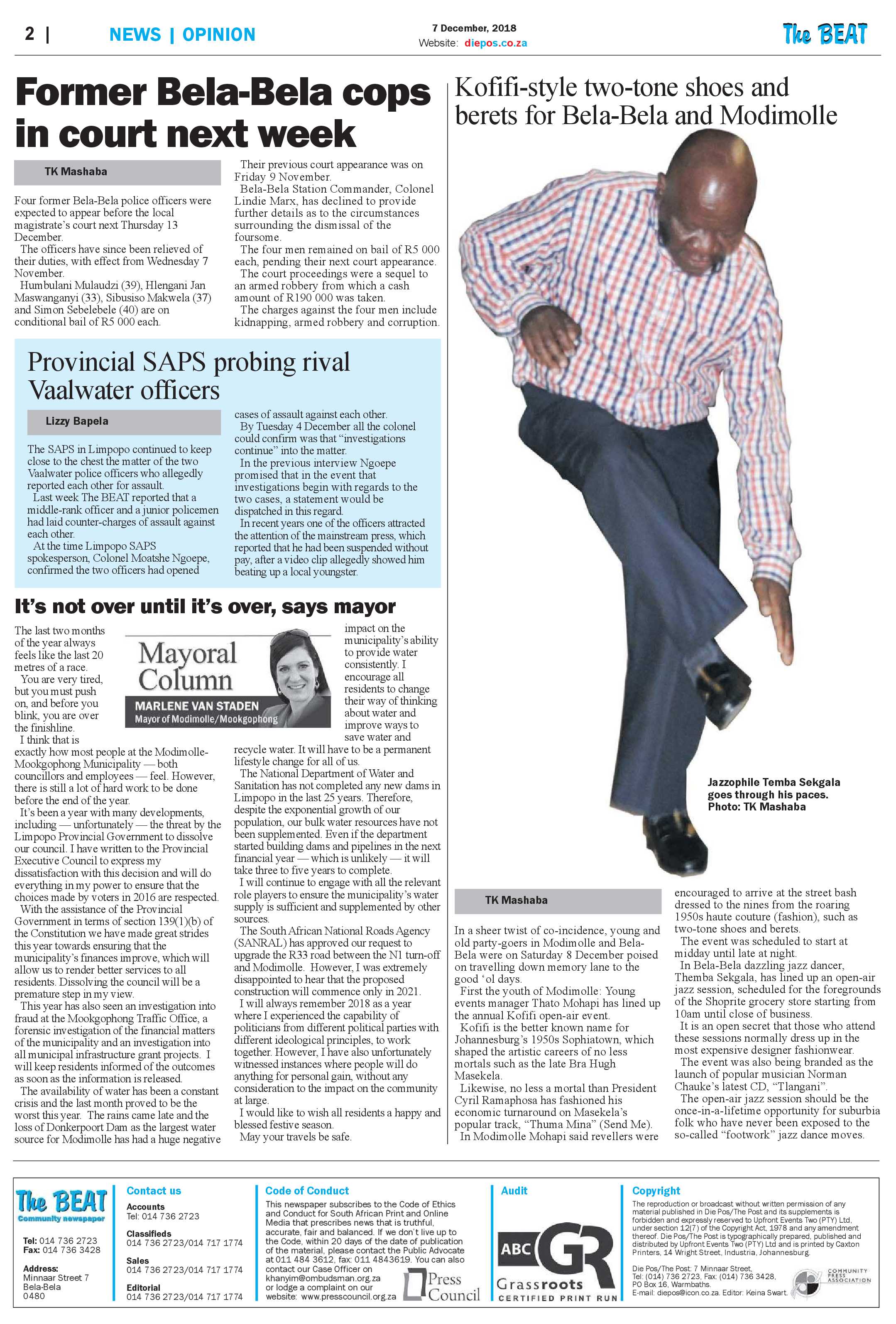 The Beat 7 December 2018 page 2