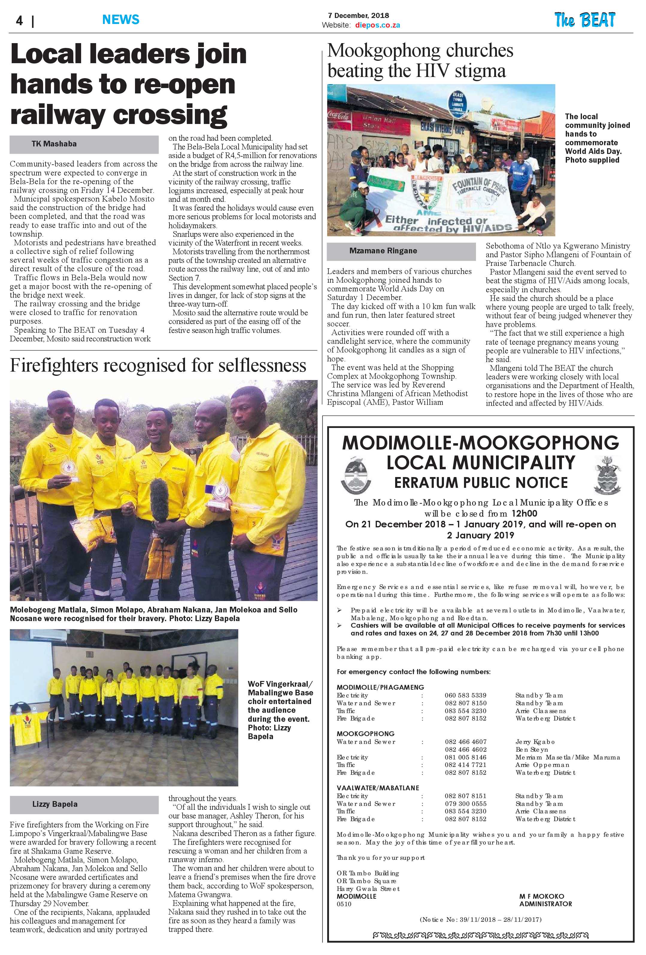The Beat 7 December 2018 page 4