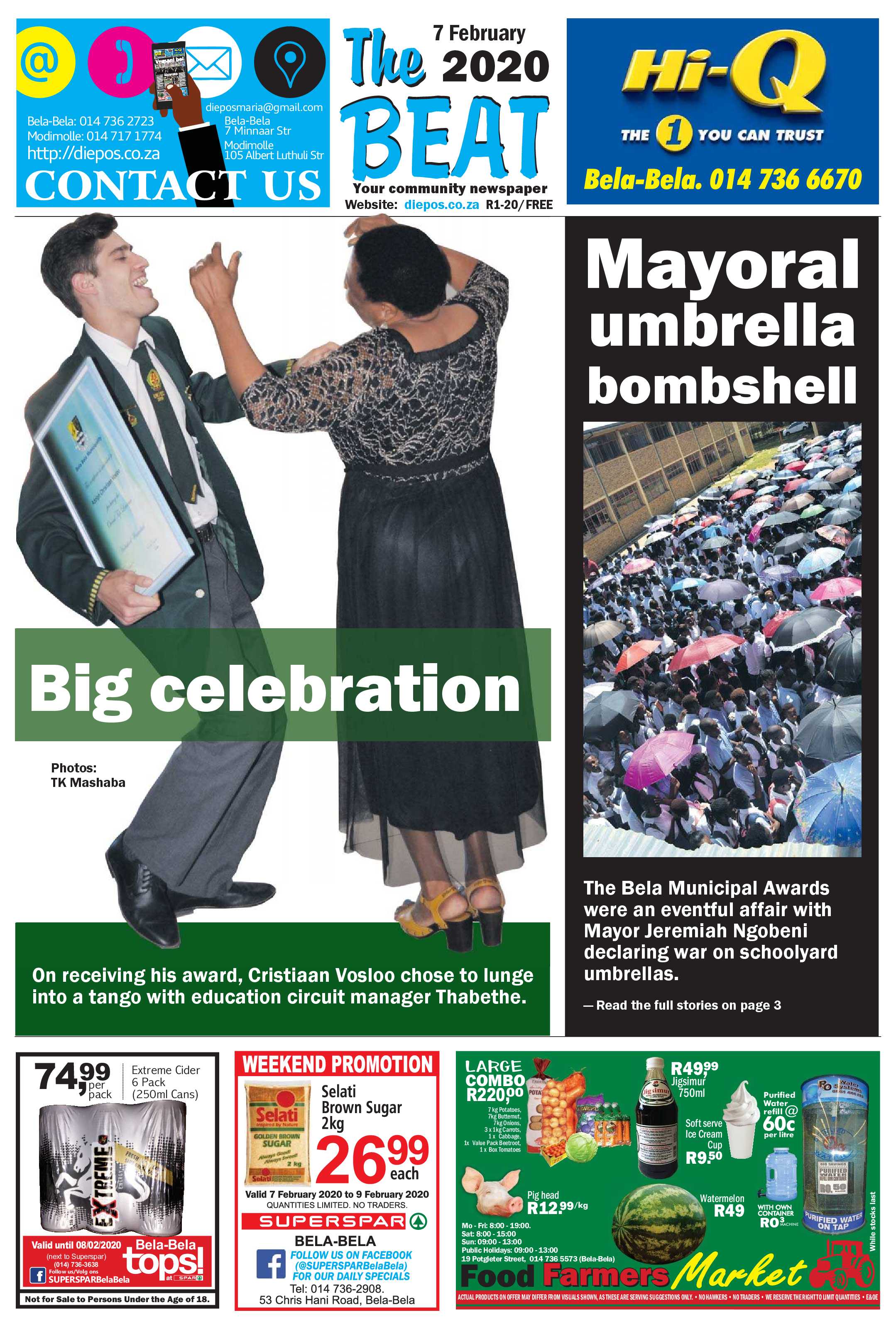 The Beat 7 February 2020 page 1