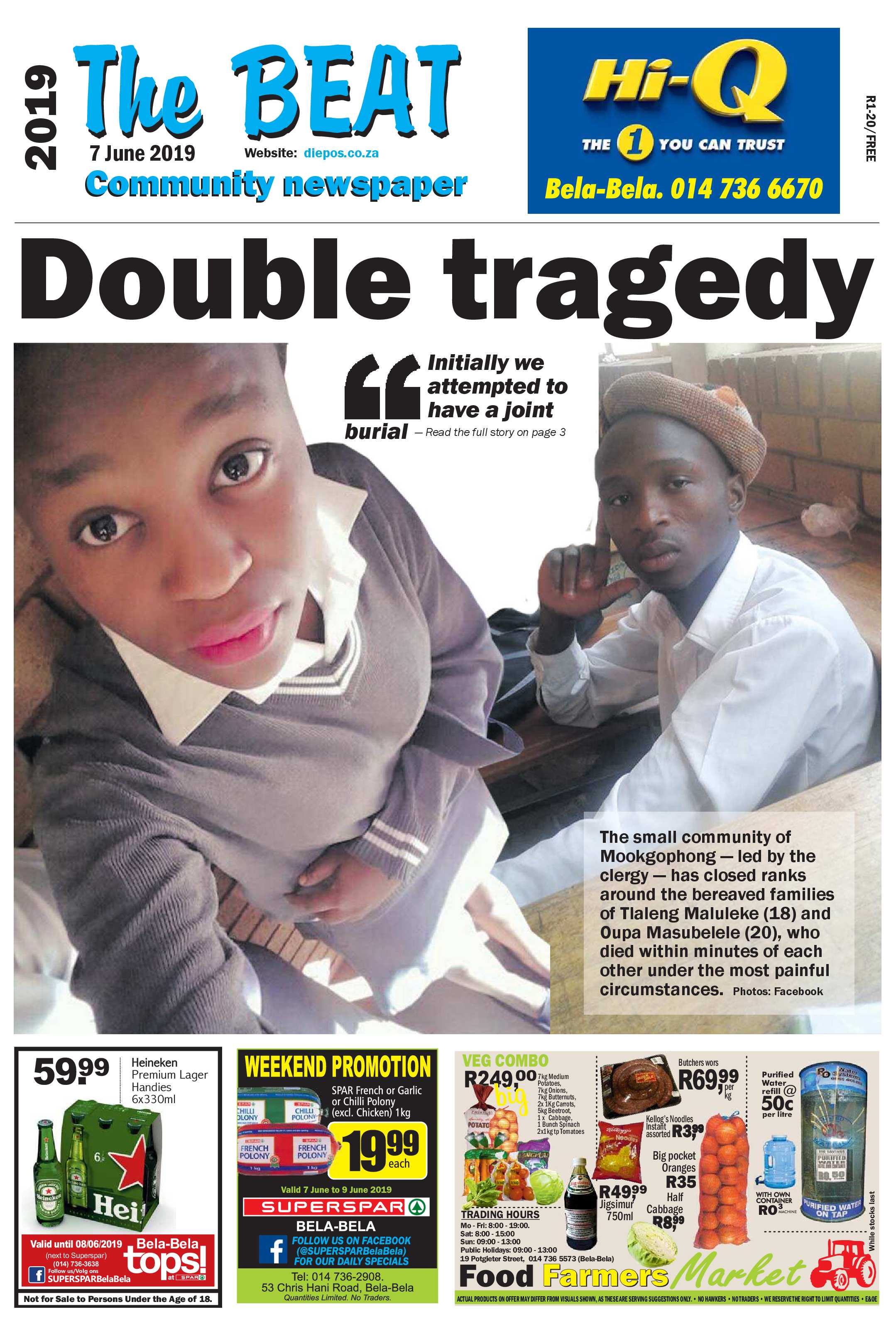 The Beat 7 June 2019 page 1