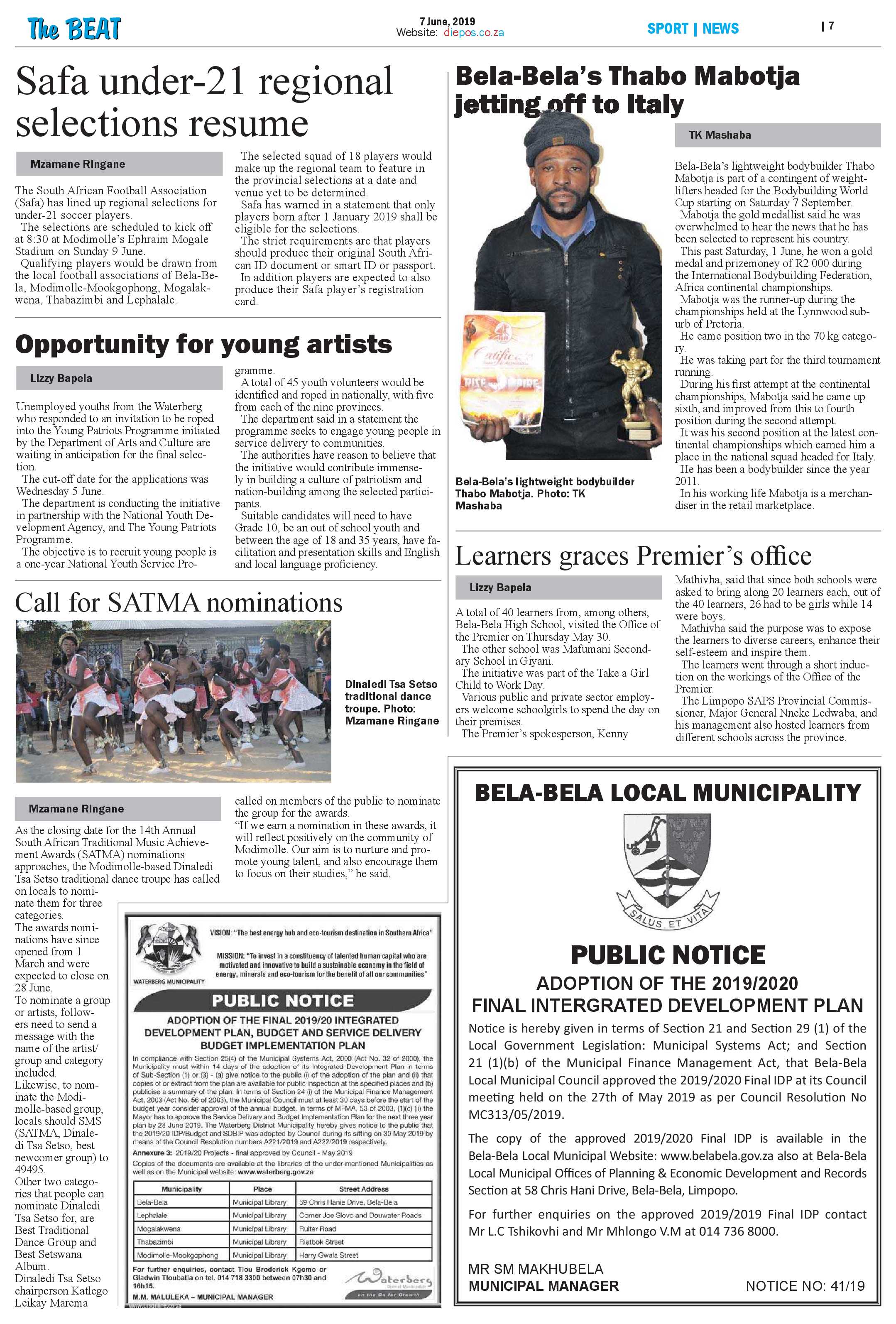 The Beat 7 June 2019 page 7