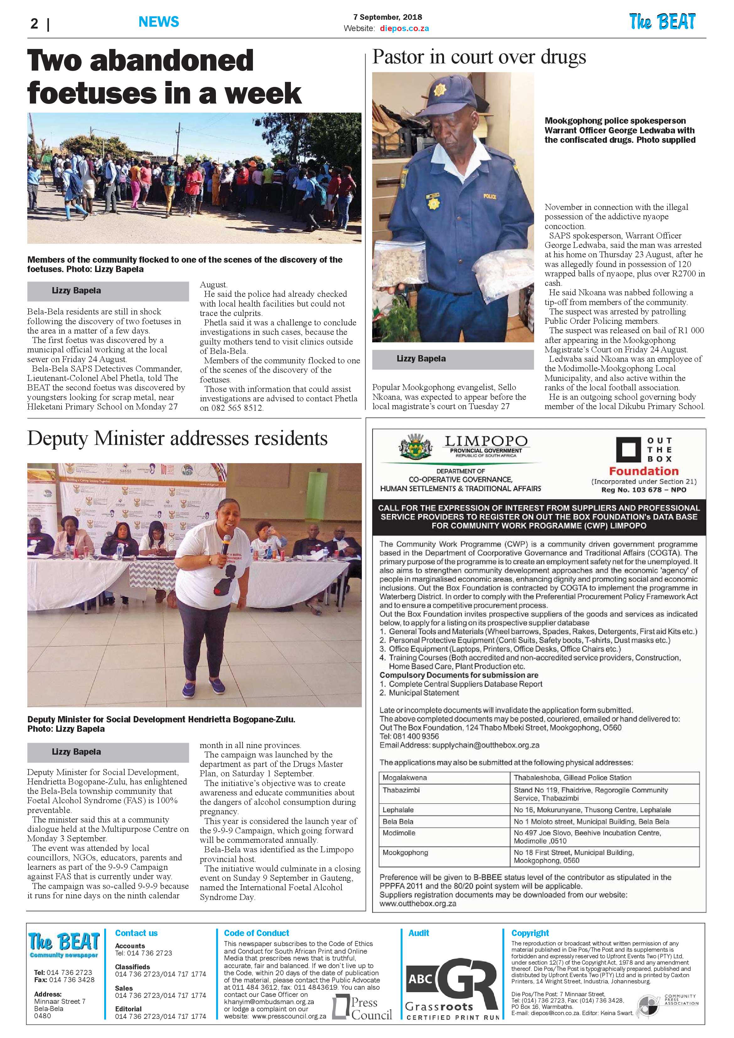 The Beat 7 September 2018 page 2