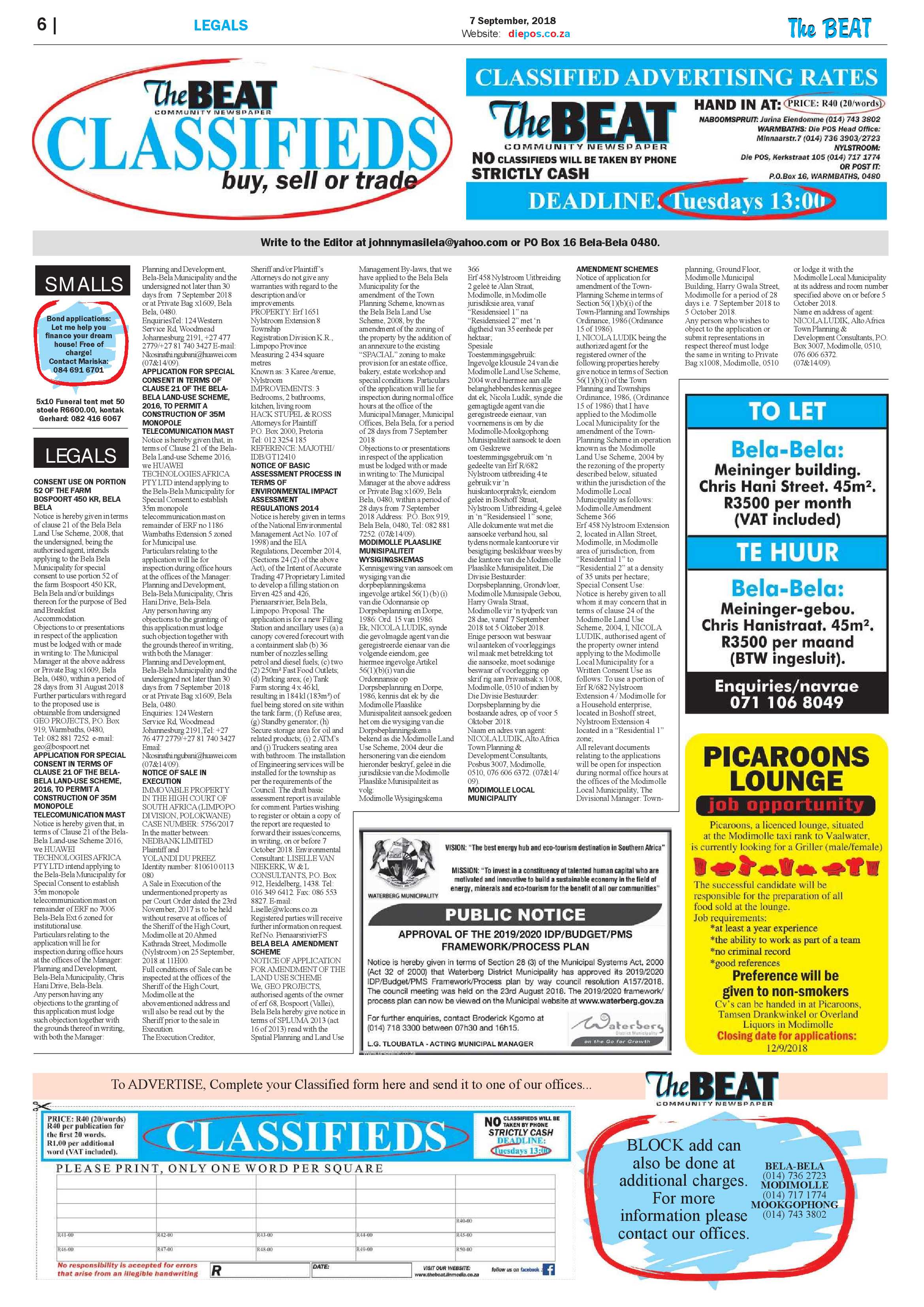 The Beat 7 September 2018 page 6