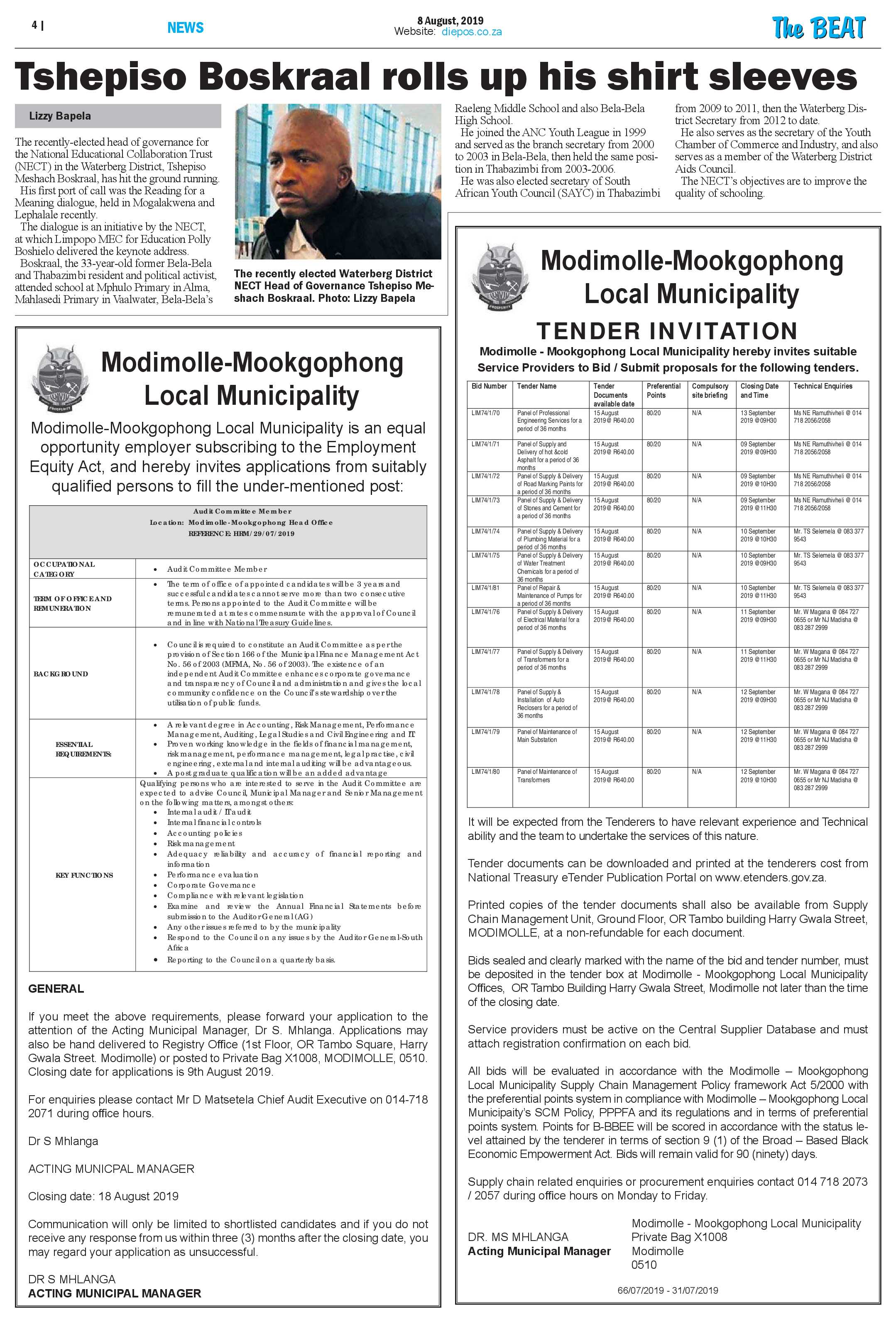 The Beat 8 August 2019 page 4