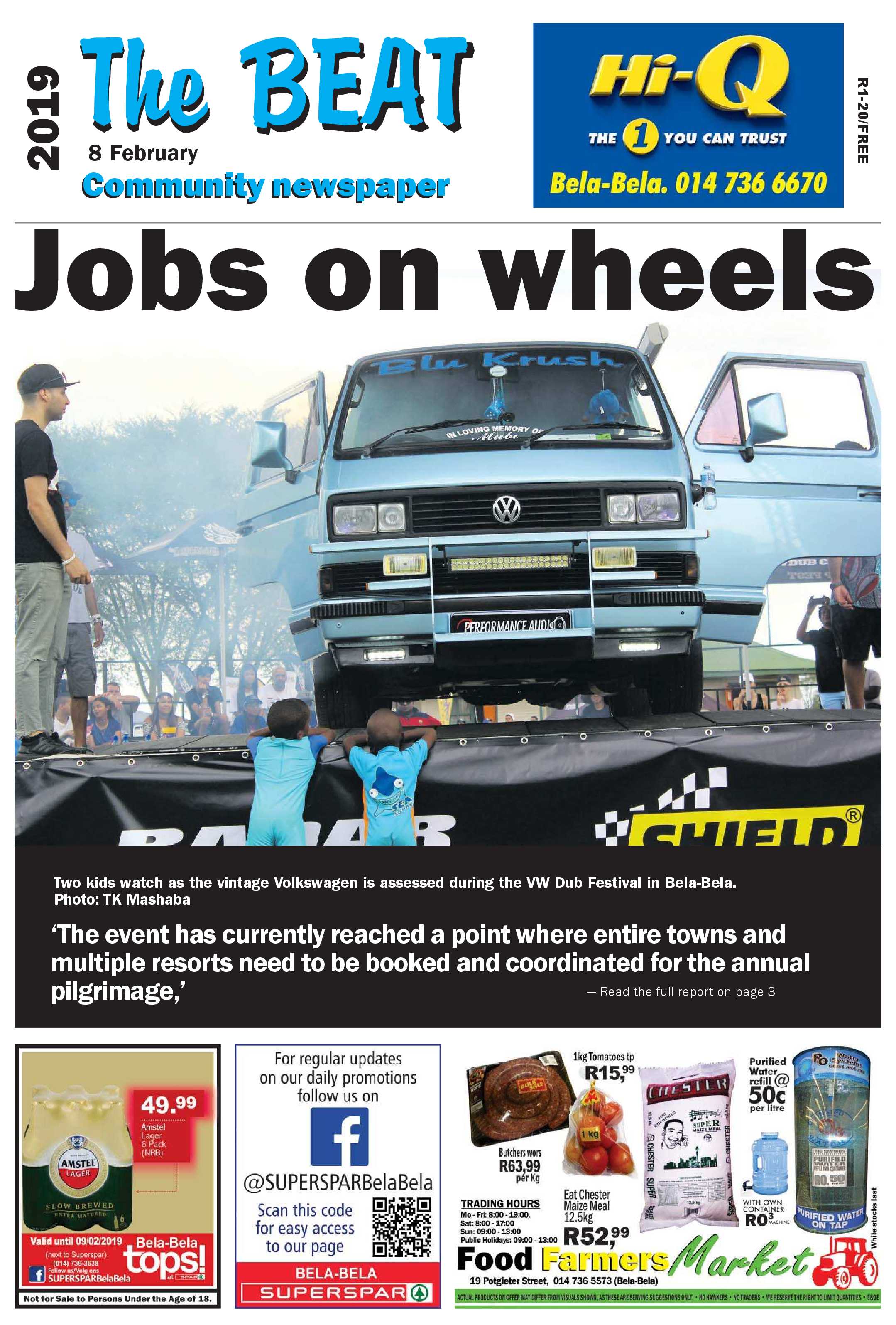 The Beat 8 February 2019 page 1