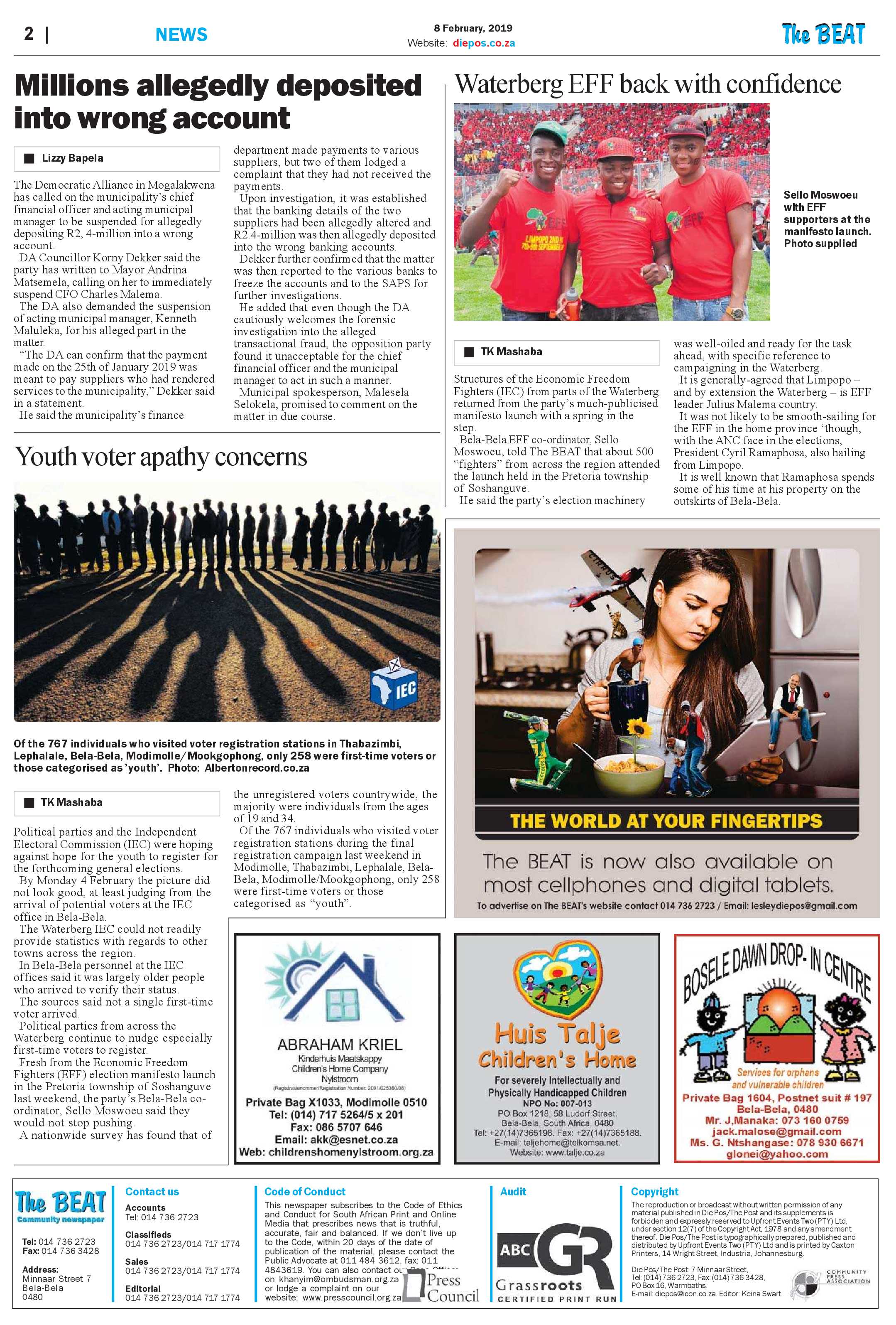 The Beat 8 February 2019 page 2