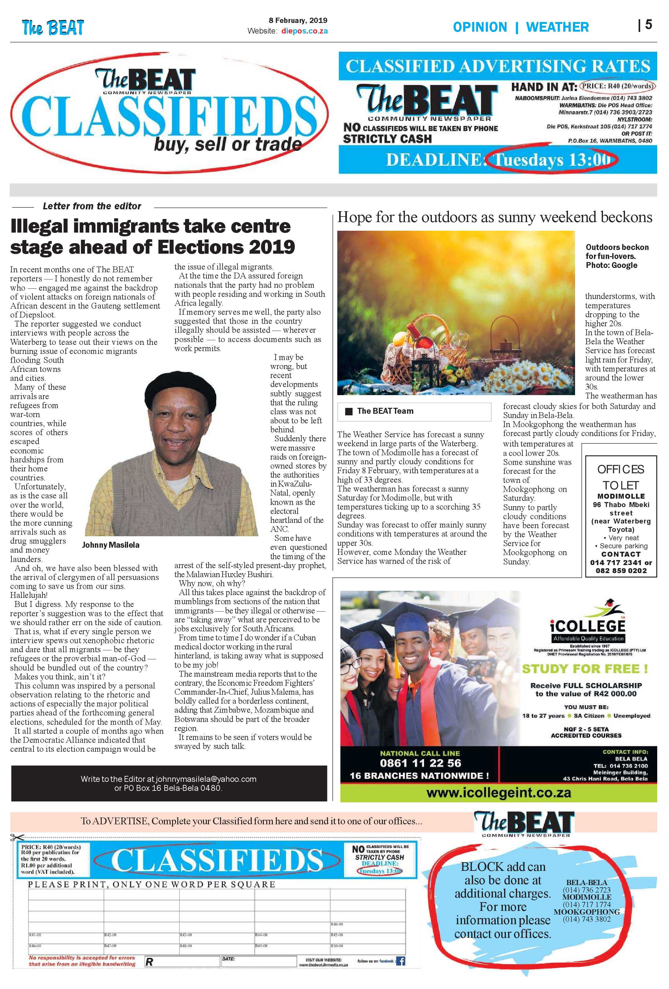 The Beat 8 February 2019 page 5