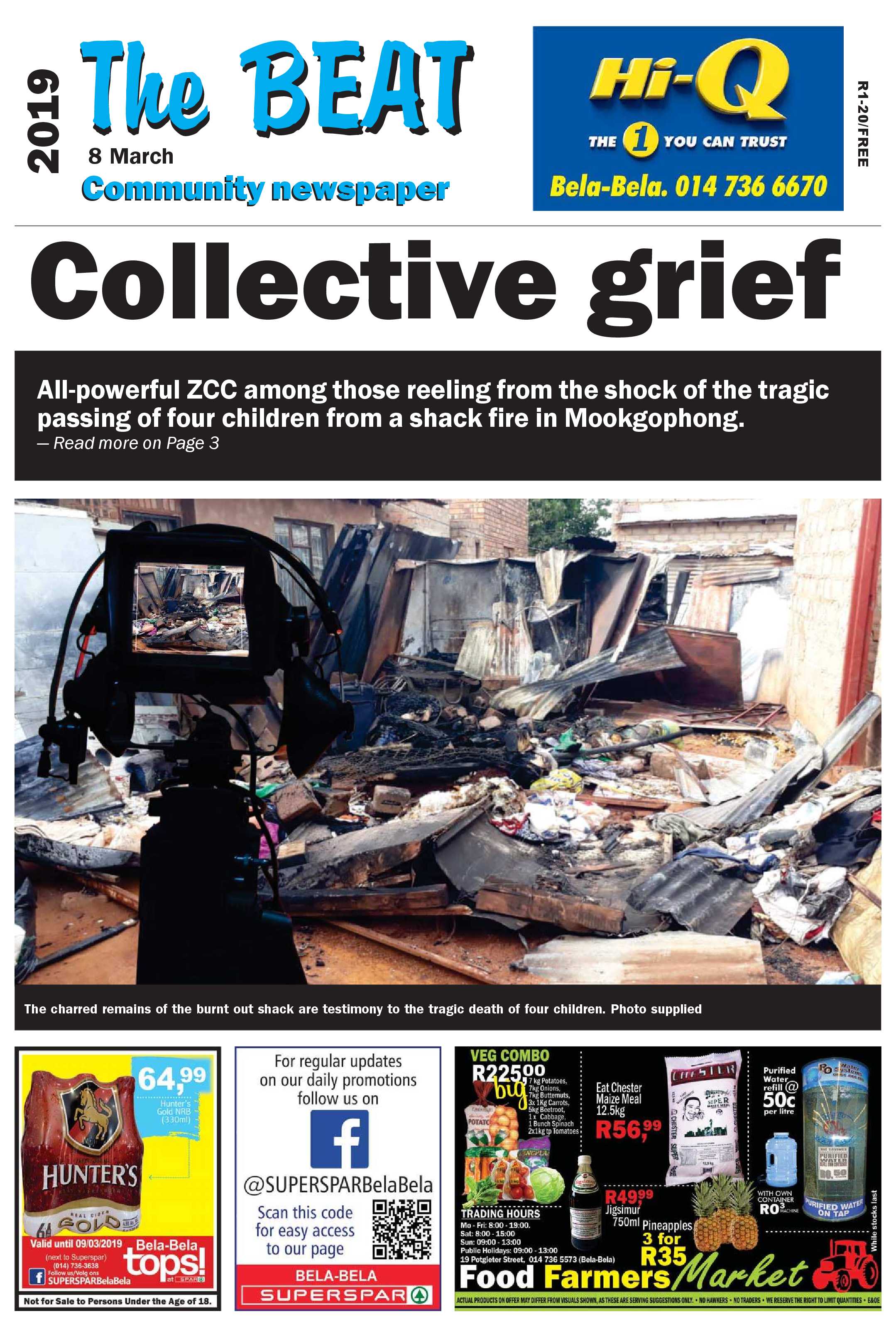 The Beat 8 March 2019 page 1