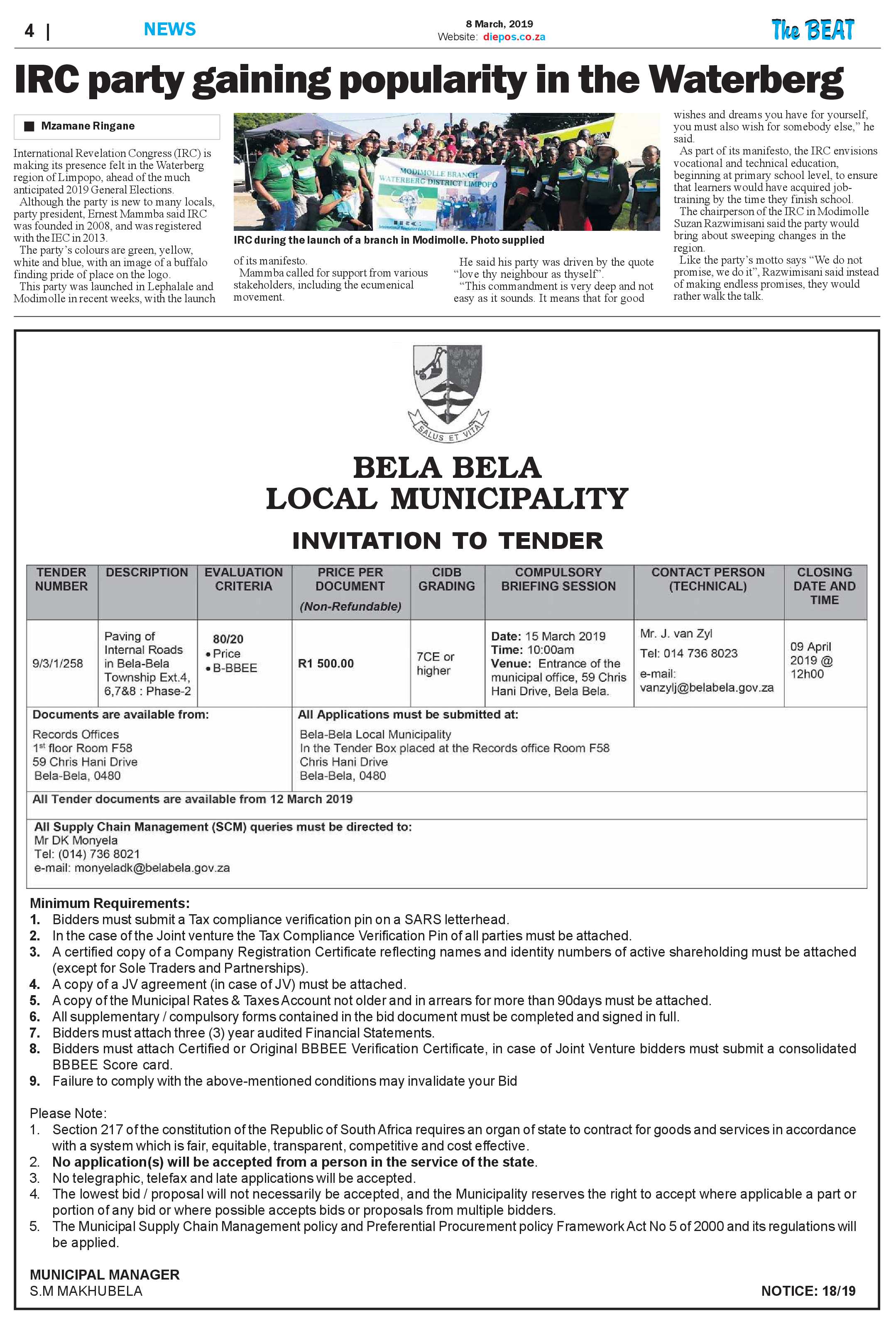 The Beat 8 March 2019 page 4