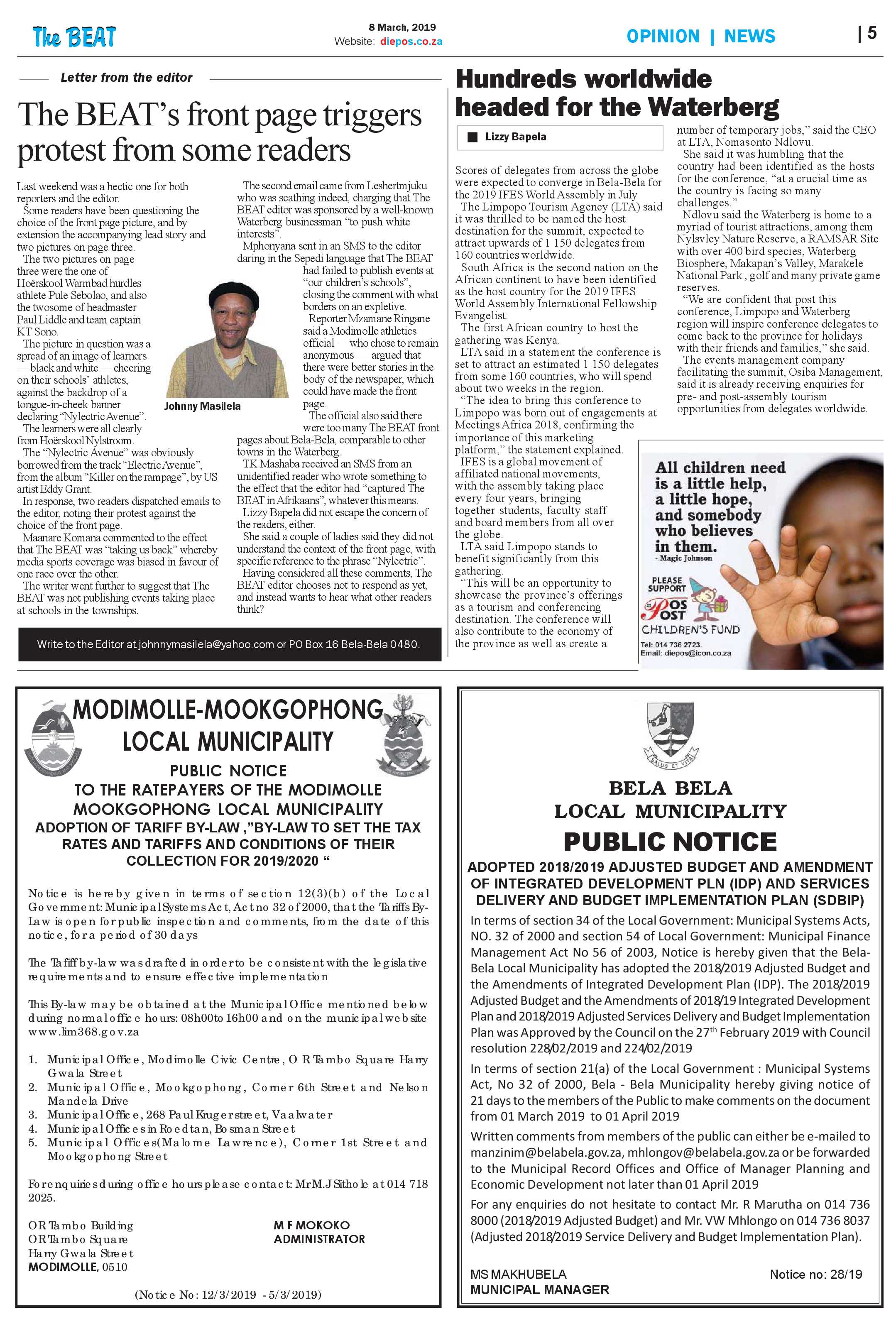 The Beat 8 March 2019 page 5