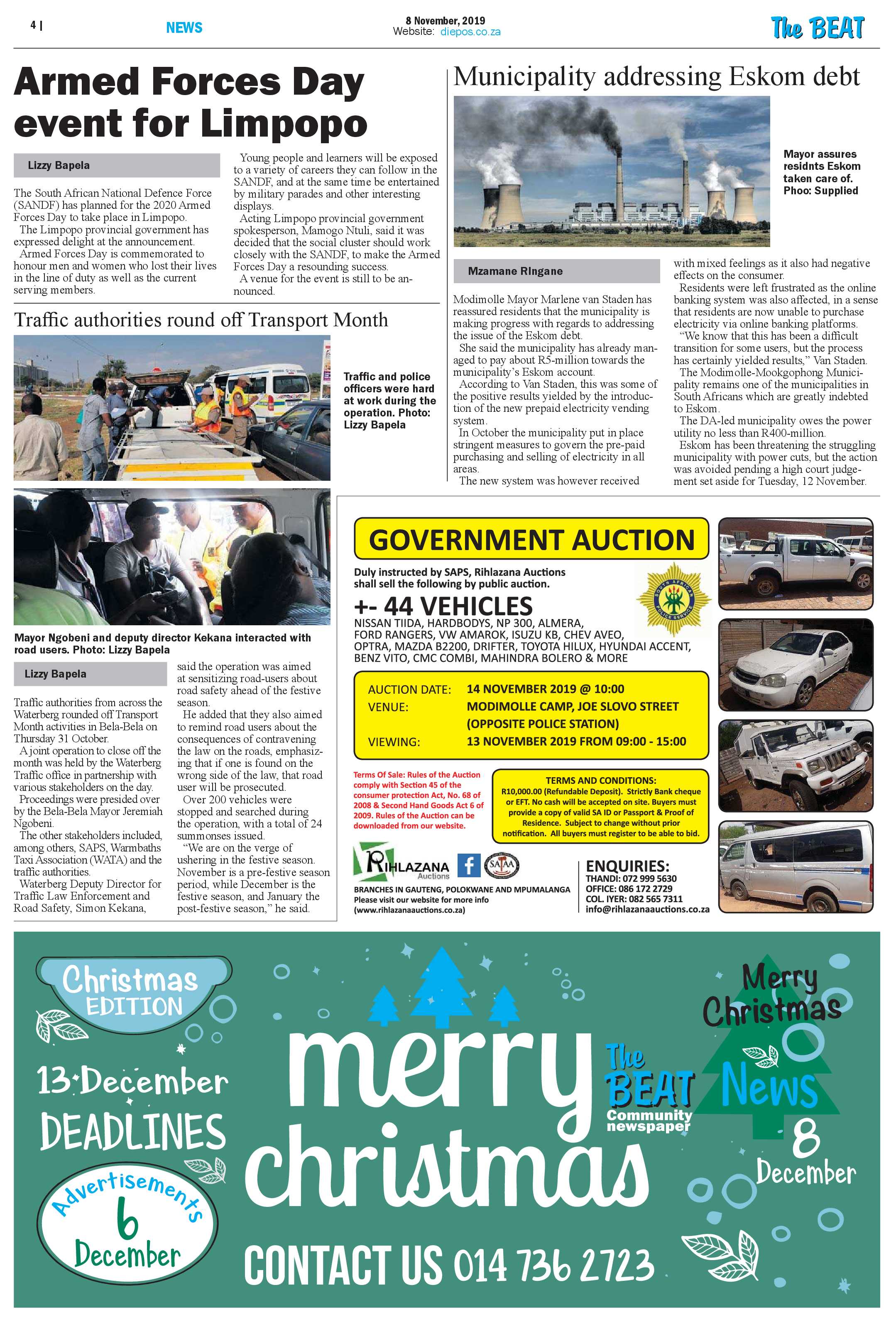 The Beat 8 November 2019 page 4