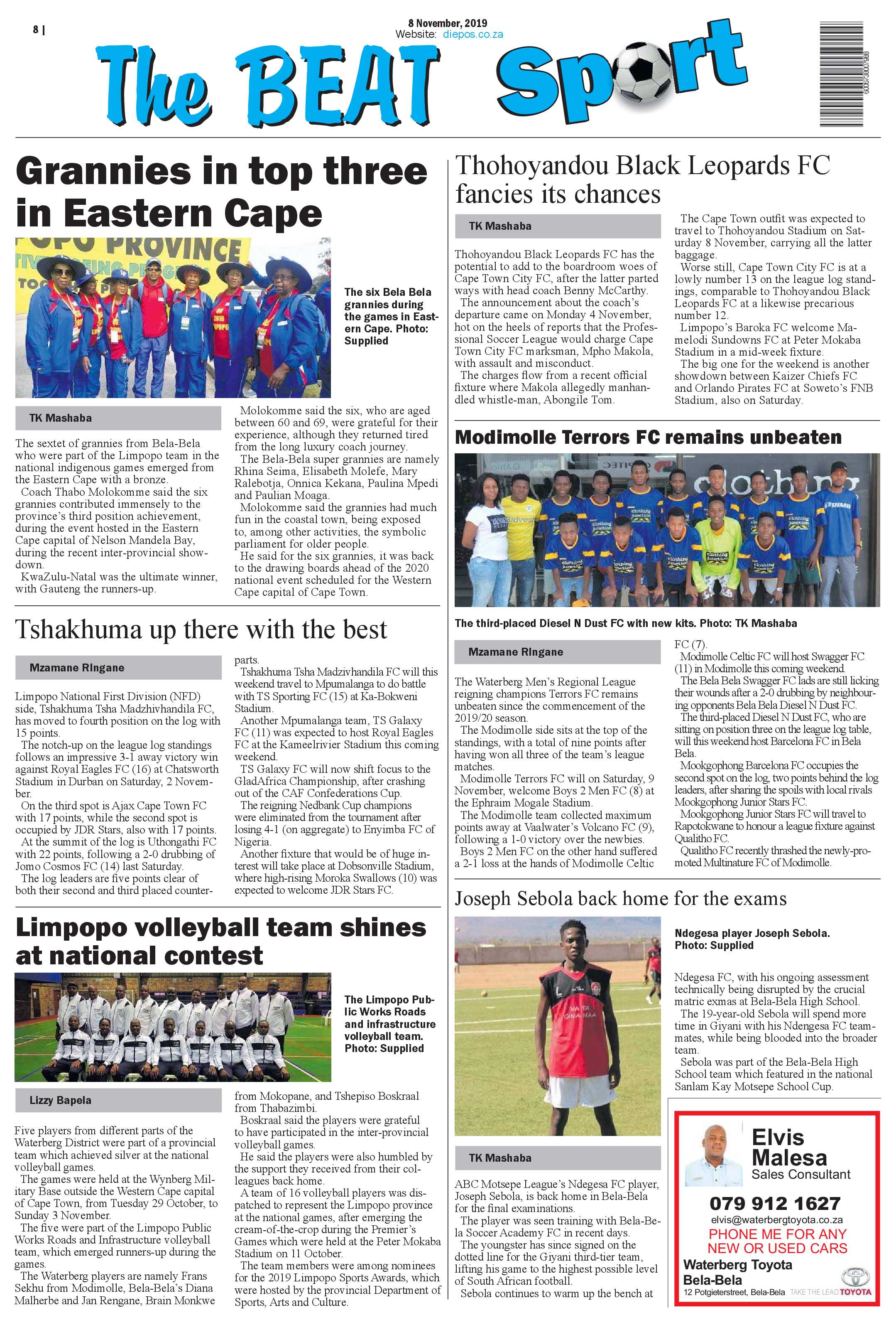 The Beat 8 November 2019 page 8
