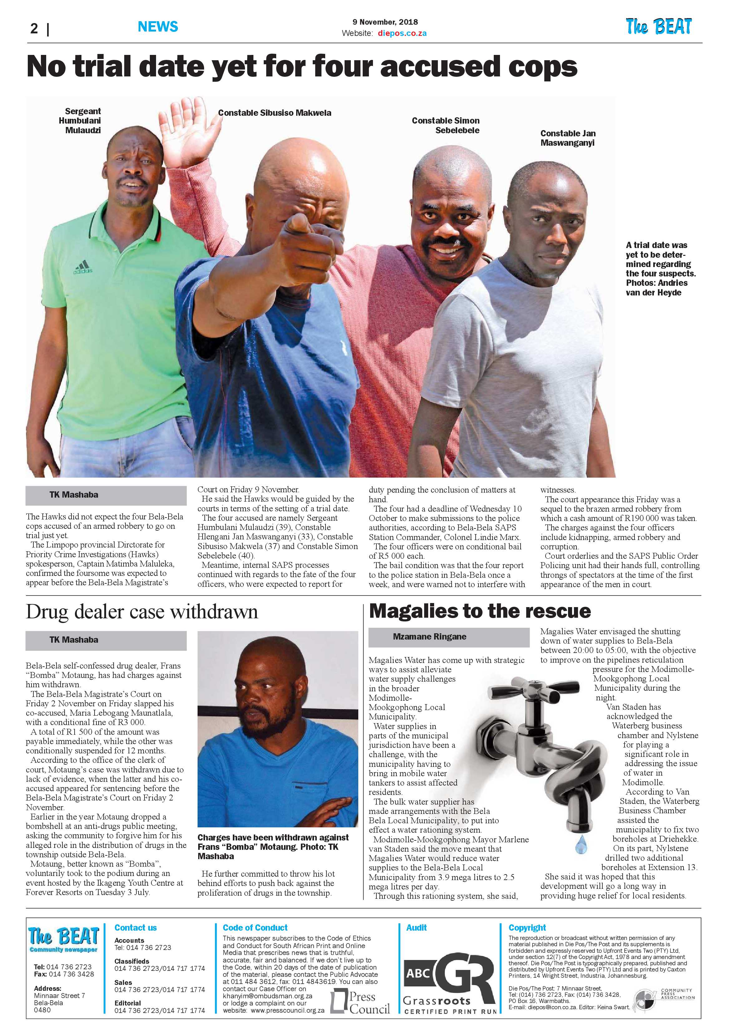 The Beat 9 November 2018 page 2