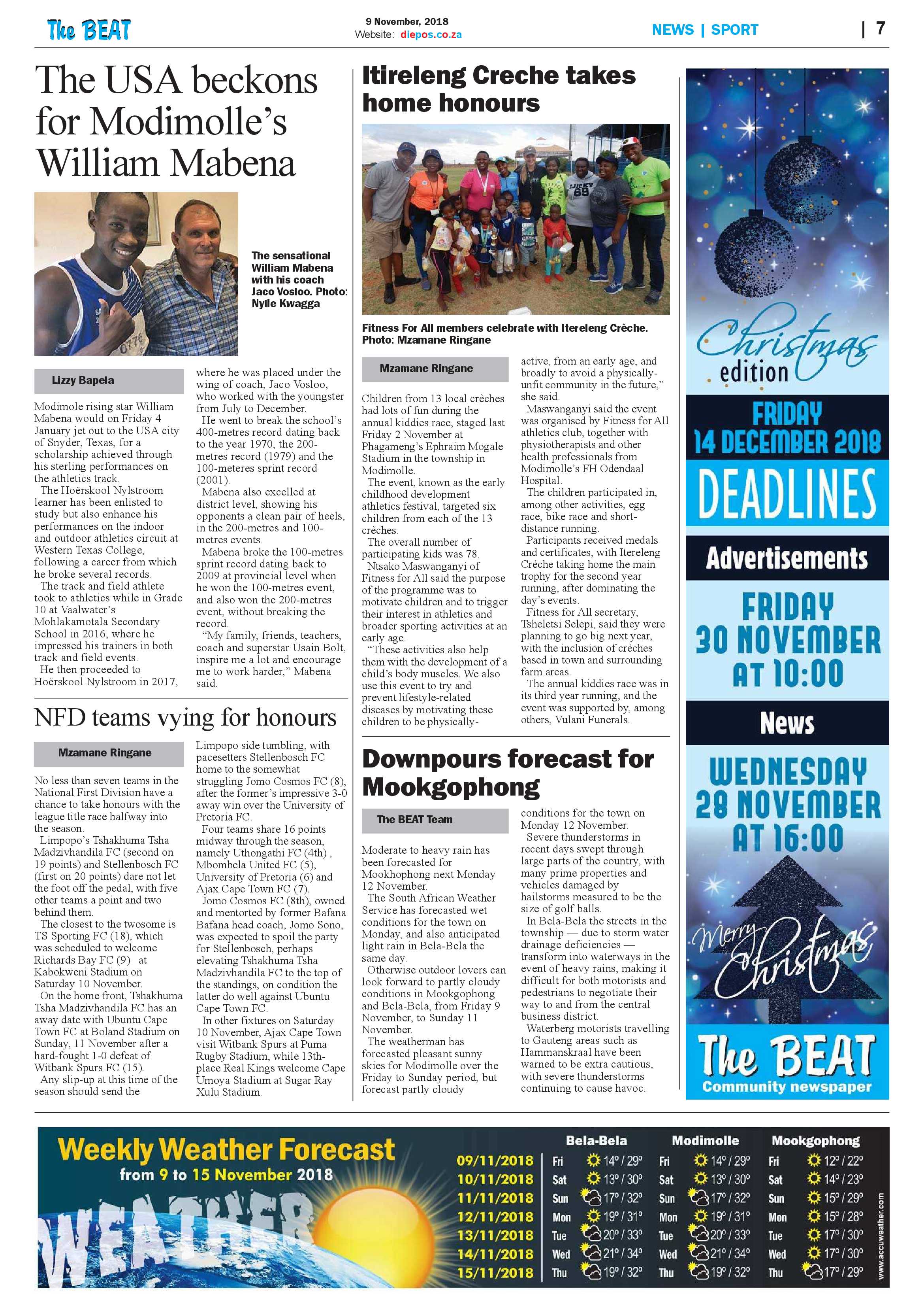 The Beat 9 November 2018 page 7